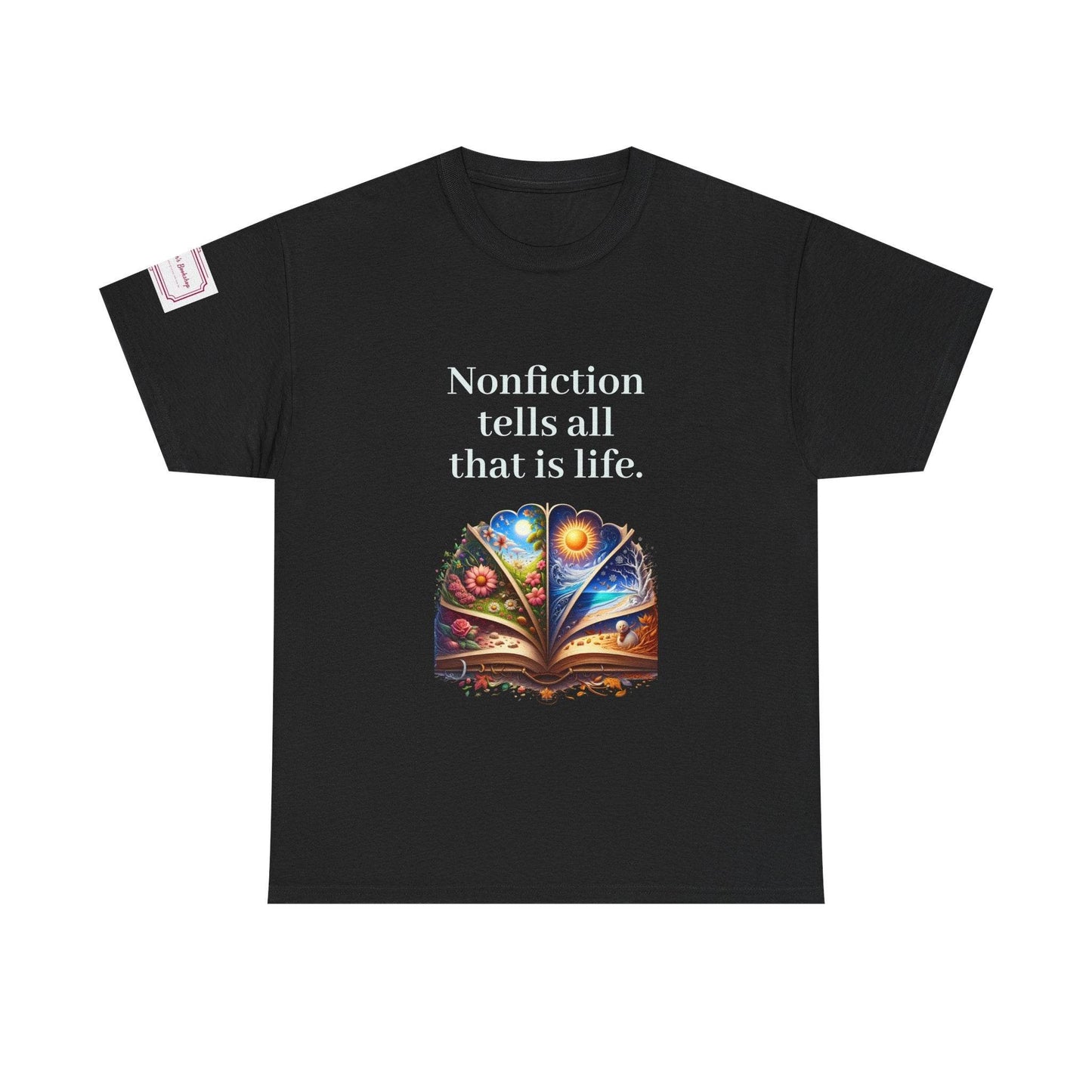 All that is Life - Graphic Unisex Heavy Cotton Tee - Nonfiction Books - The Dreamer's Bookshop.