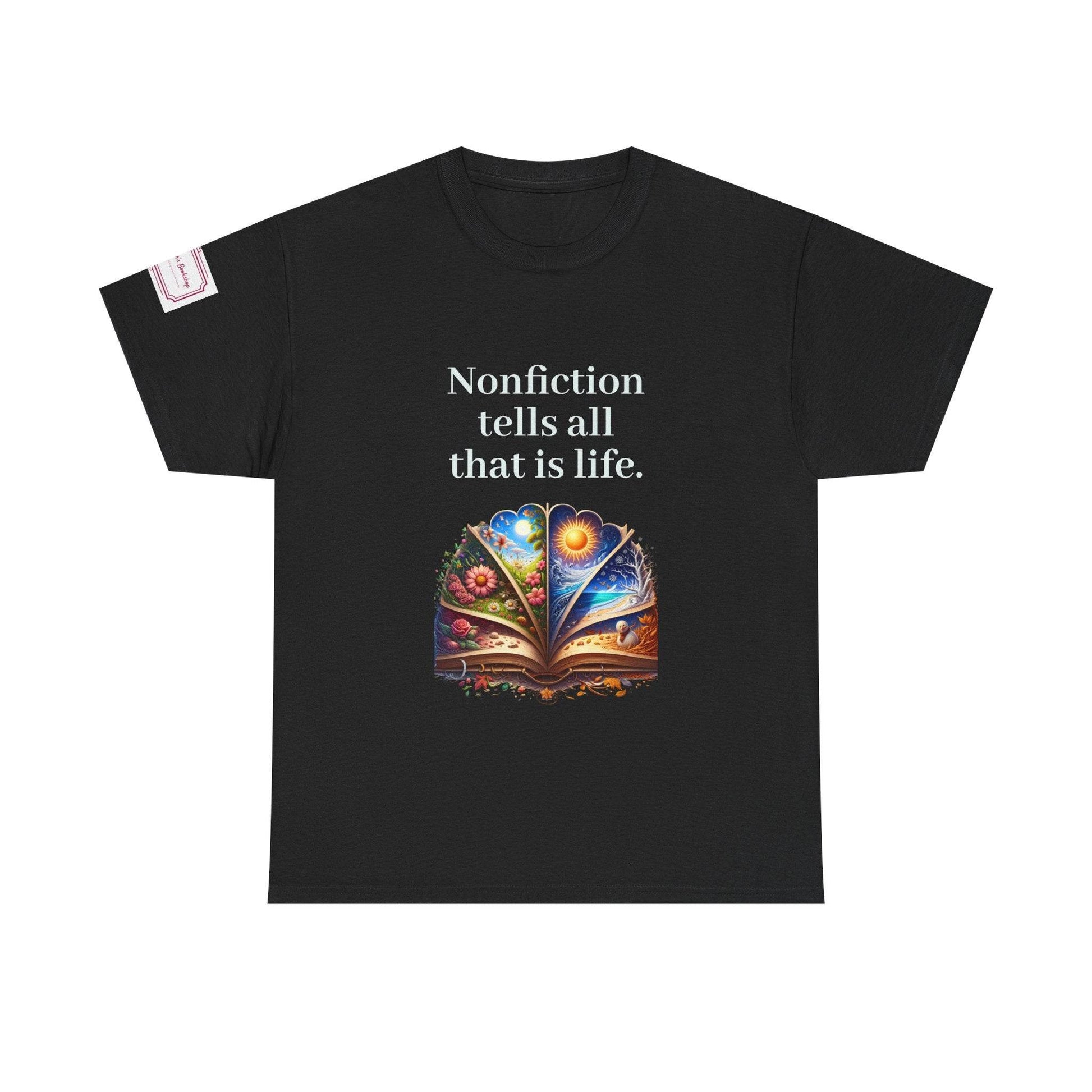 All that is Life - Graphic Unisex Heavy Cotton Tee - Nonfiction Books - The Dreamer's Bookshop.