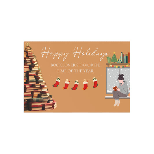 The Dreamer's Bookshop "Booklovers XMas" Cute Christmas Cards