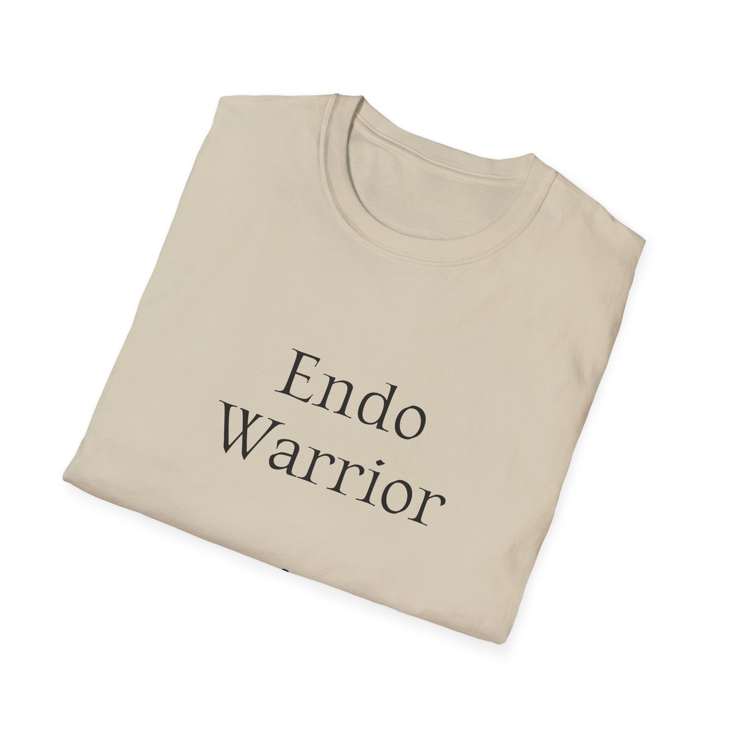 Endometriosis Warrior Unisex Softstyle T-Shirt - Empower Your Battle