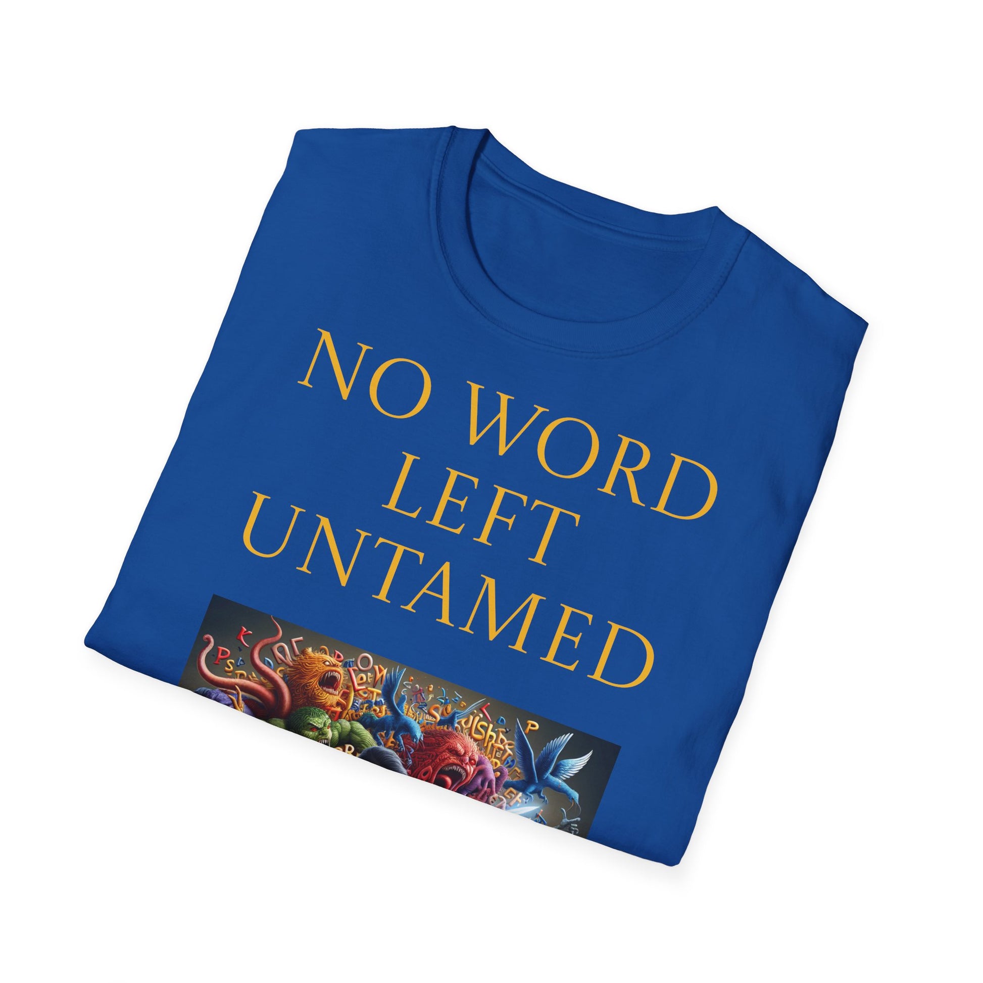 Unisex -Inspired T-Shirt - "No Word" - Perfect for Book Lovers - The Dreamer's Bookshop.