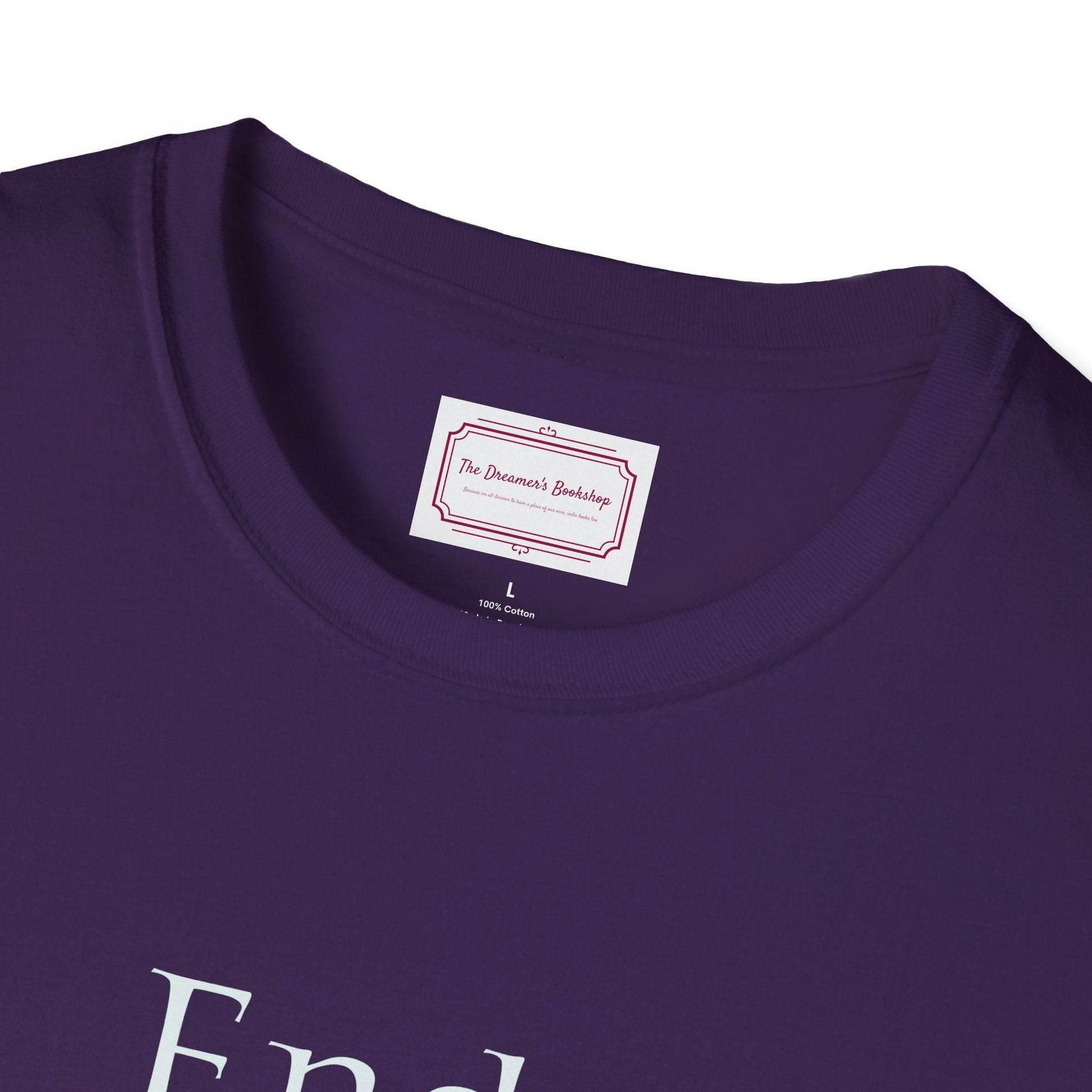 Endometriosis Warrior Unisex Softstyle T-Shirt - Embrace Your Battles - The Dreamer's Bookshop.
