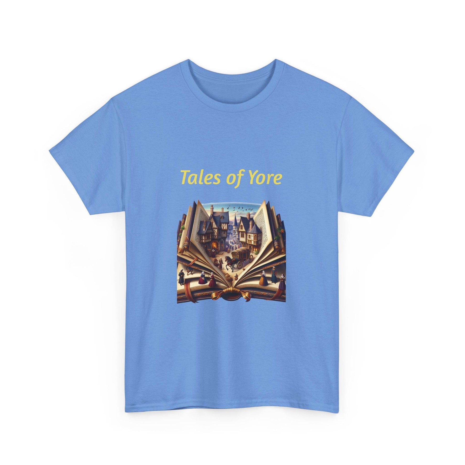 Tales of Yore - Graphic Tee - Unisex Heavy Cotton T-Shirt Historical Books - The Dreamer's Bookshop.