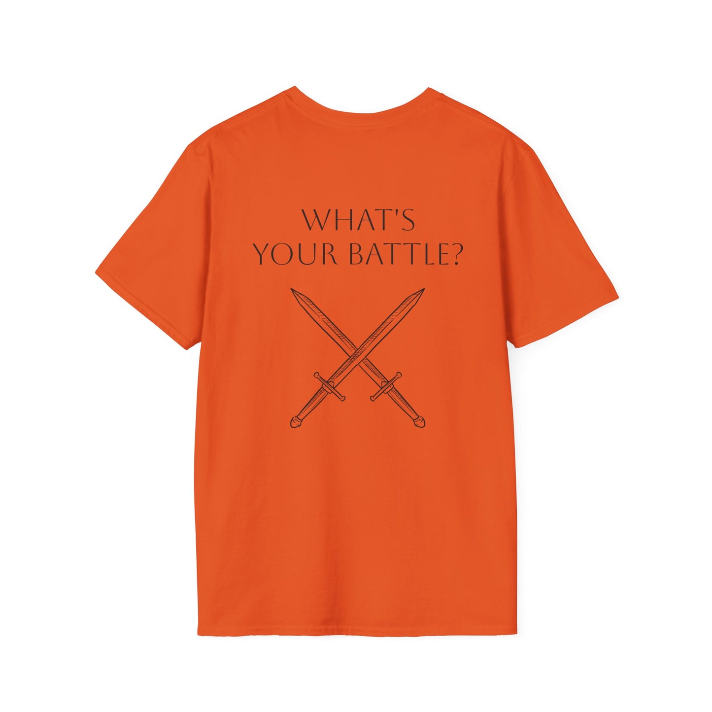 Endometriosis Warrior Unisex Softstyle T-Shirt - What's Your Battle?