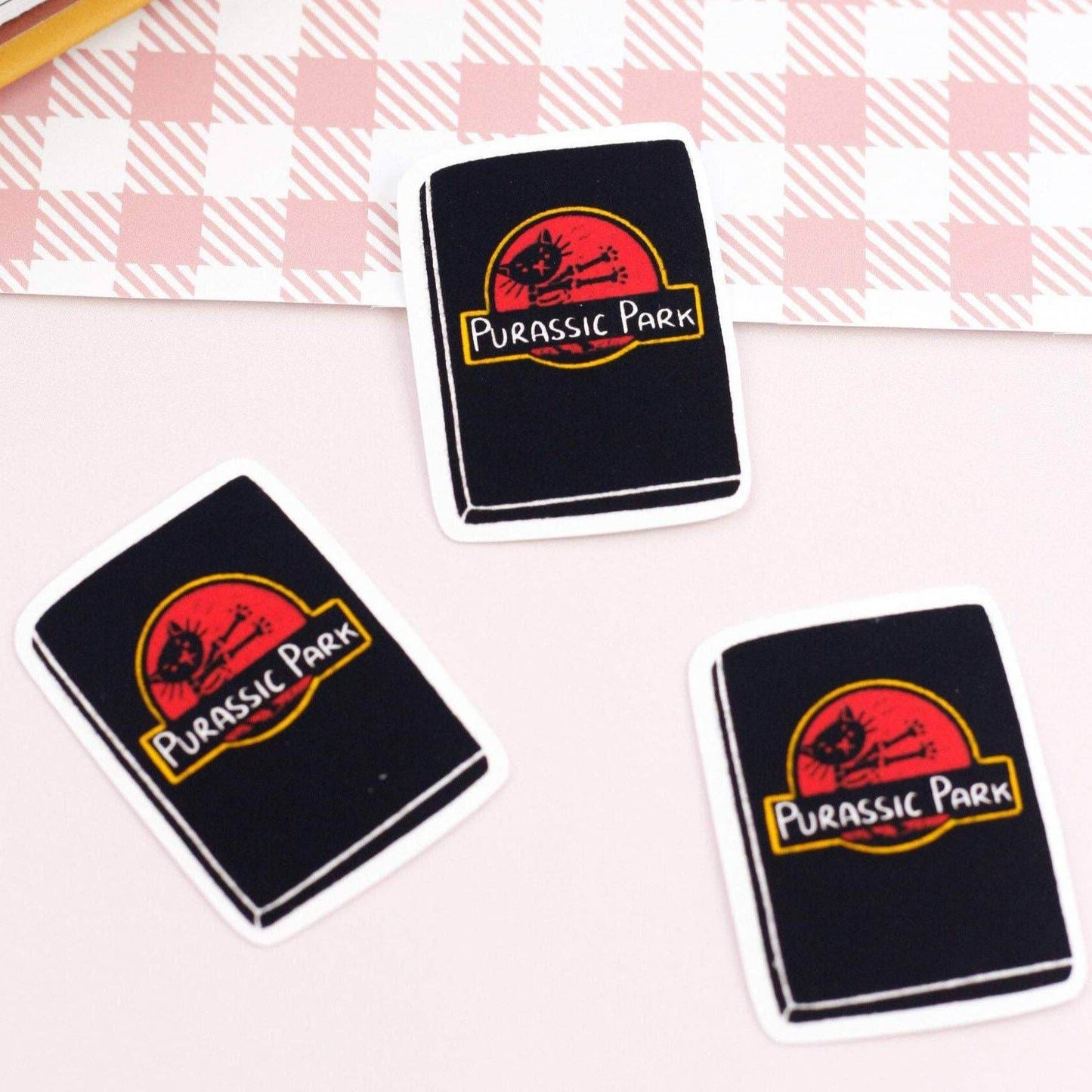 My Sweet Paper Card - Purassic Park - Kattensticker - The Dreamer's Bookshop.