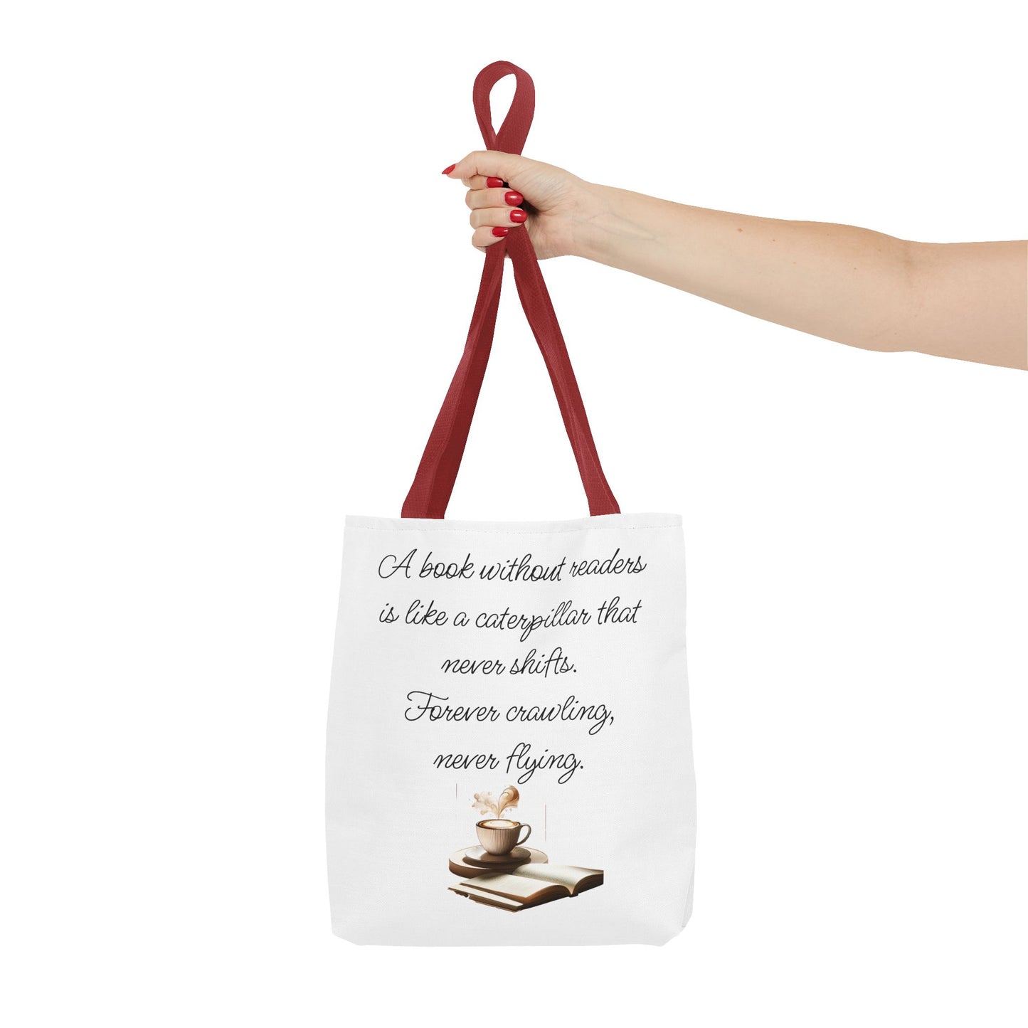 Literary Tote Bag – A book without readers