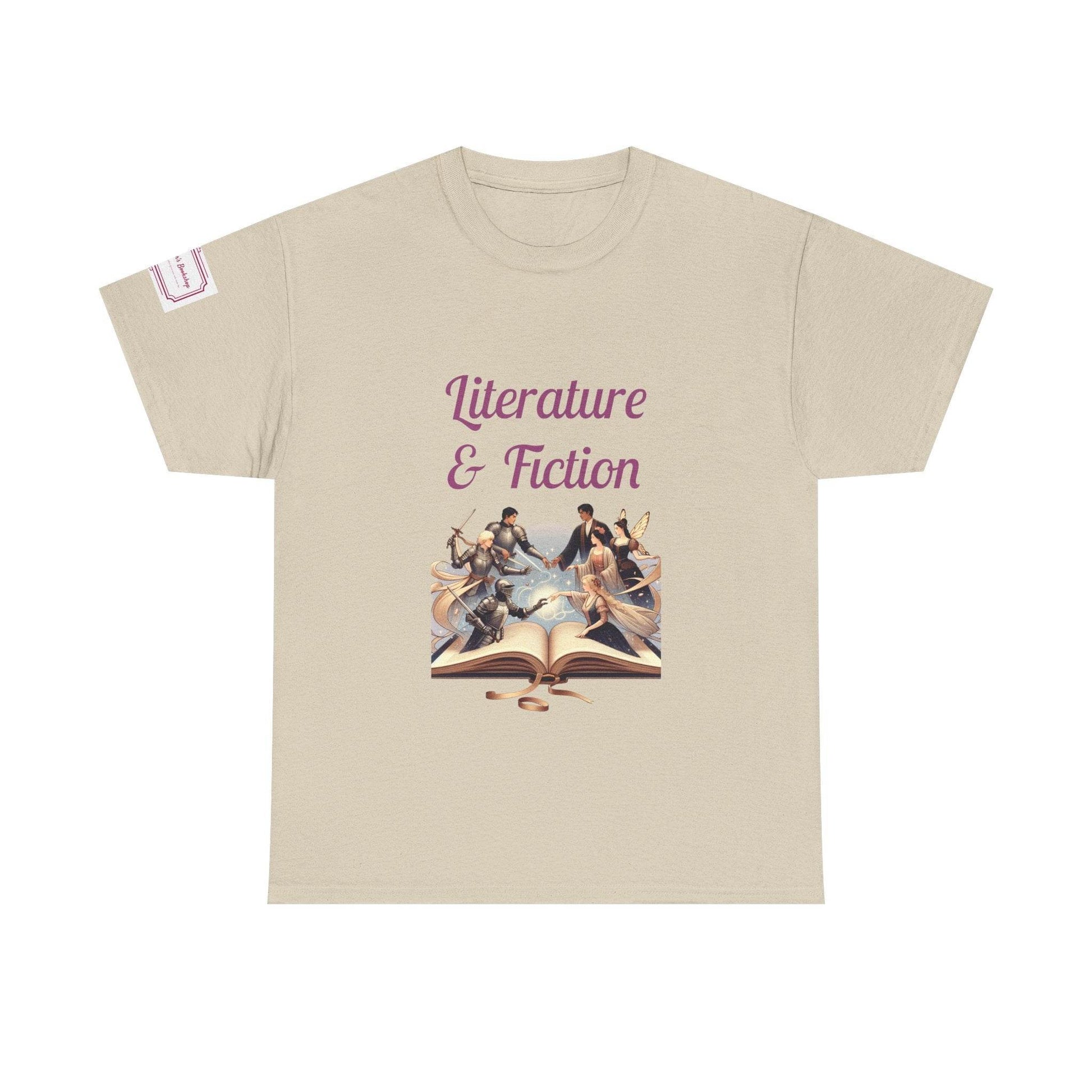 Fiction - Graphic Unisex Heavy Cotton Tee - Literature Books - The Dreamer's Bookshop.