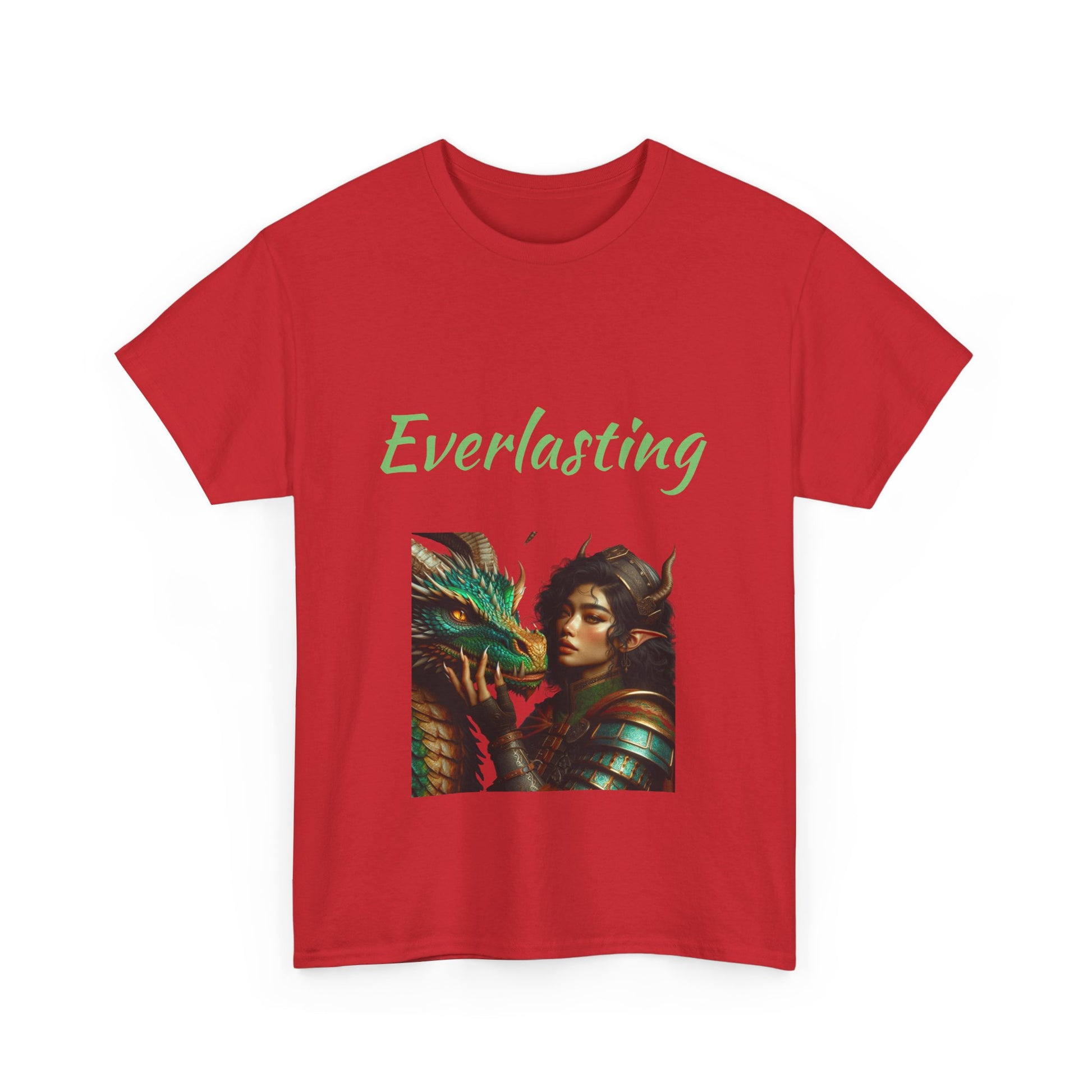 Book Lover's Unisex Heavy Cotton Tee - "Everlasting" - The Dreamer's Bookshop.