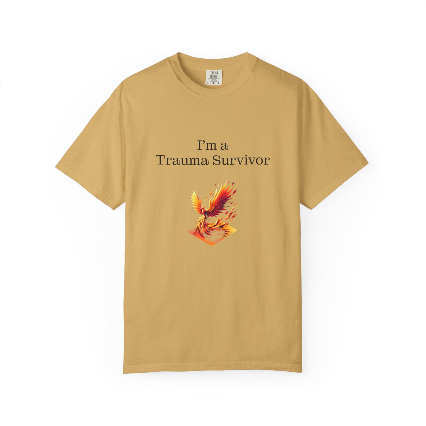Trauma Survivor Unisex Garment-Dyed T-Shirt - Empowering Supportive Apparel