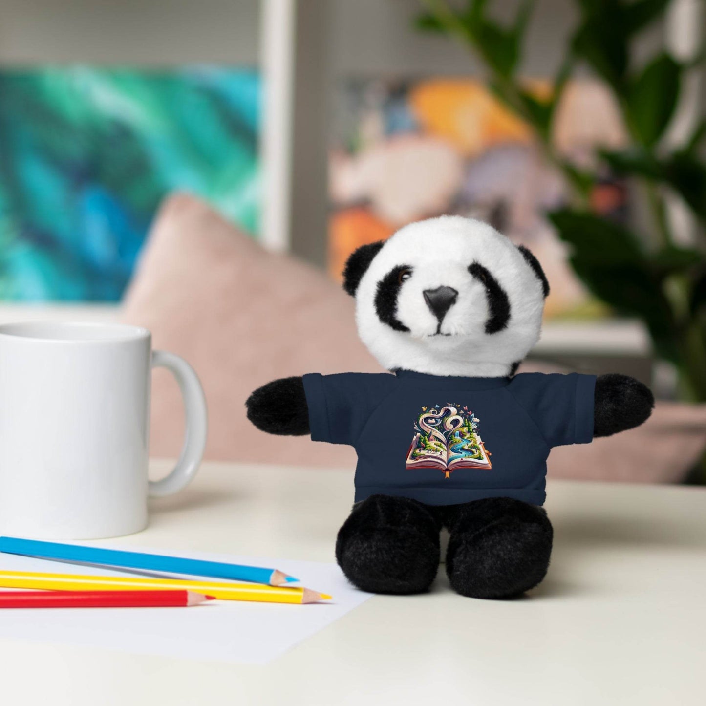 Personalized Stuffed Animal with Tee - Perfect Gift for Kids and Baby Showers - The Dreamer's Bookshop.