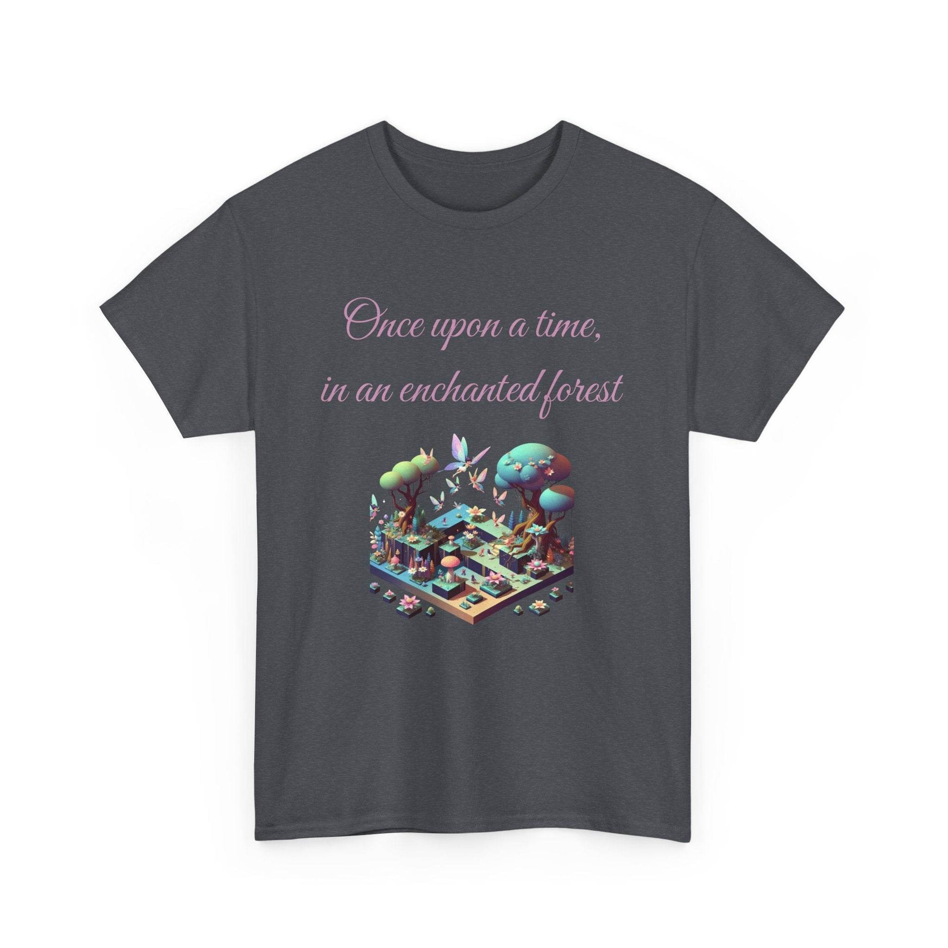 Enchanted Forest - A Unisex Heavy Cotton Tee - Perfect Gift for Book Lovers - The Dreamer's Bookshop.