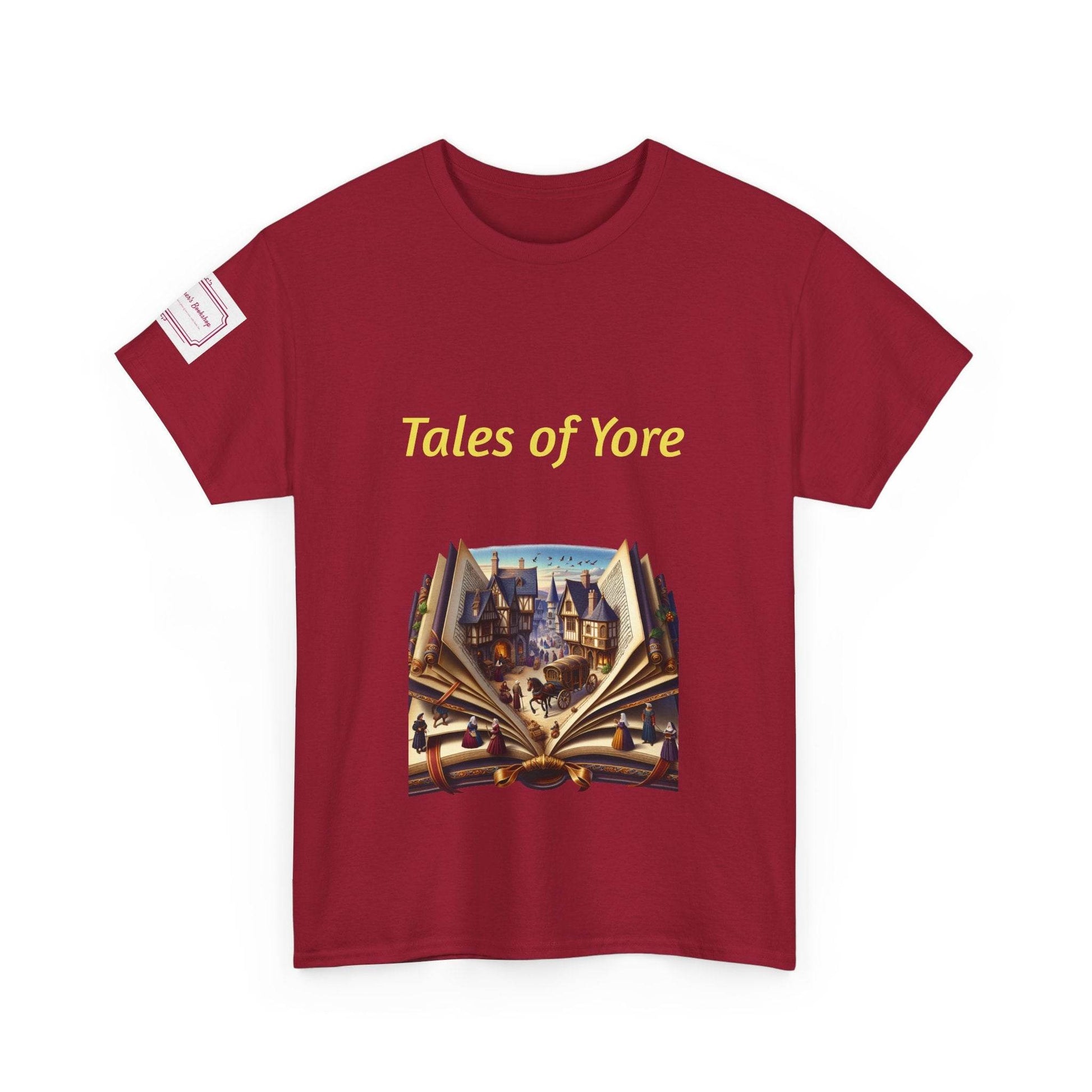 Tales of Yore - Unisex Heavy Cotton Tee - Historical Books - The Dreamer's Bookshop.