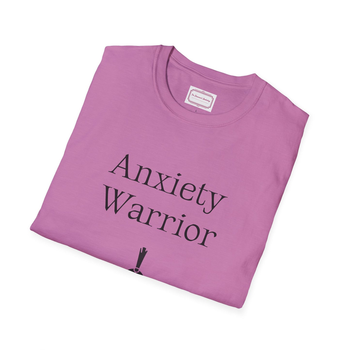 Anxiety Warrior Unisex Softstyle T-Shirt - Embrace Your Battles