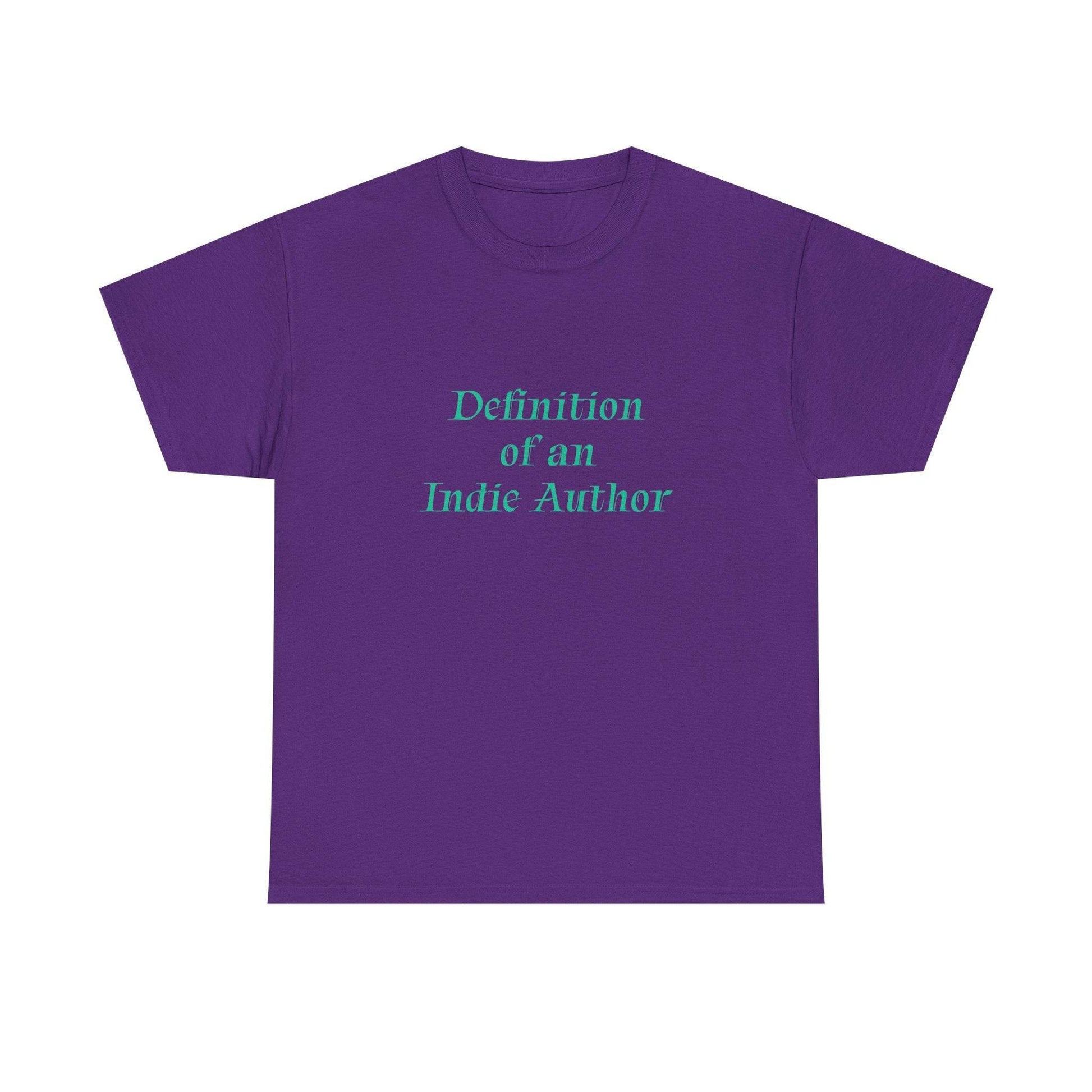 Indie Author - Unisex Heavy Cotton Tee - Creative Apparel - The Dreamer's Bookshop.