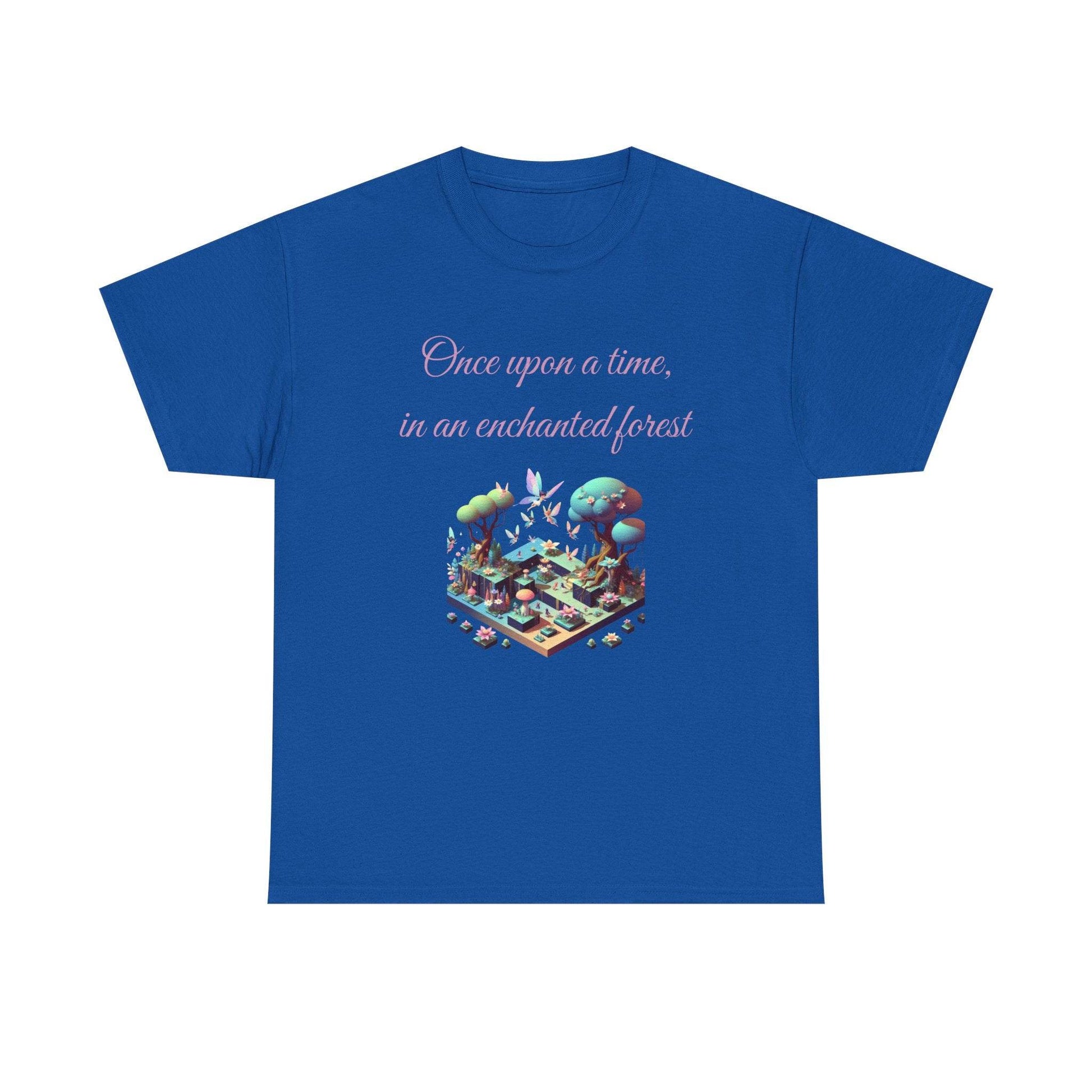 Enchanted Forest - A Unisex Heavy Cotton Tee - Perfect Gift for Book Lovers - The Dreamer's Bookshop.