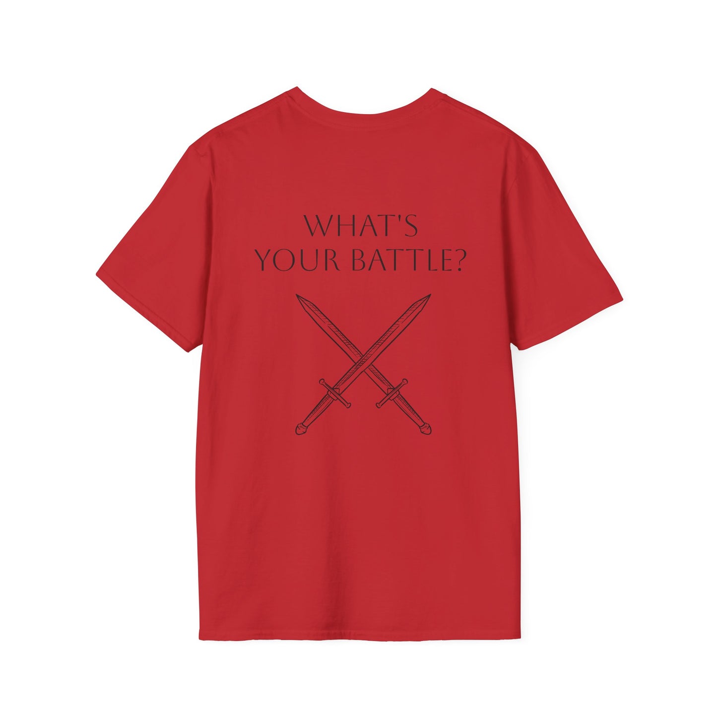 M.S. Warrior Unisex Softstyle T-Shirt - What's Your Battle?