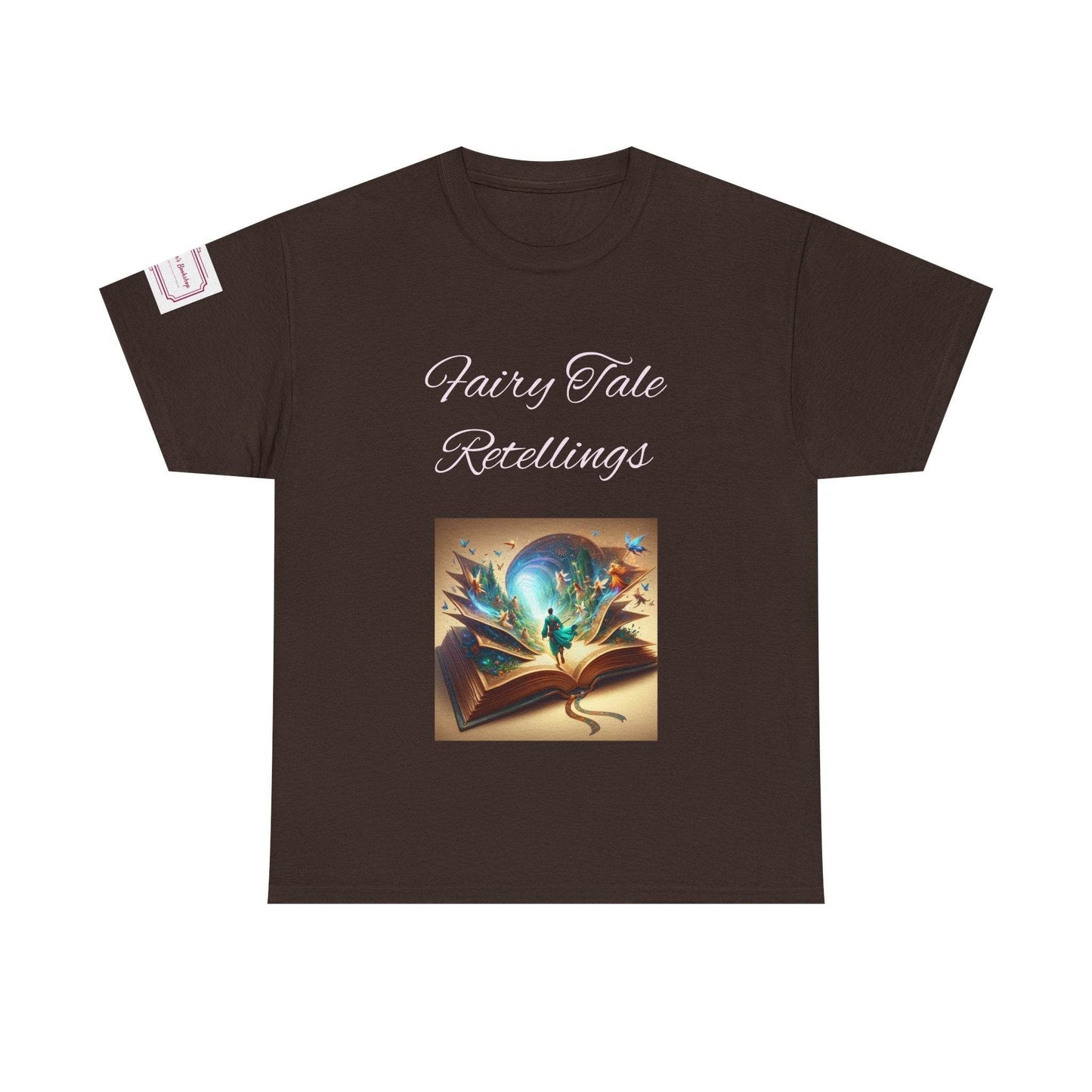 Fiction - Unisex Heavy Cotton Tee - Fairy Tale Retellings - The Dreamer's Bookshop.