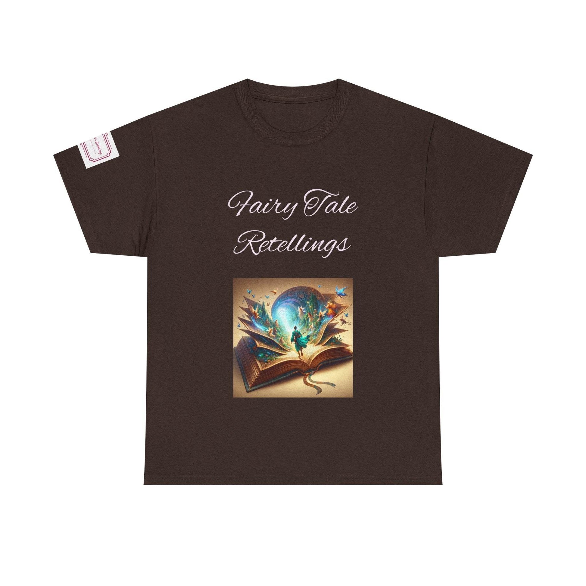 Fiction - Unisex Heavy Cotton Tee - Fairy Tale Retellings - The Dreamer's Bookshop.