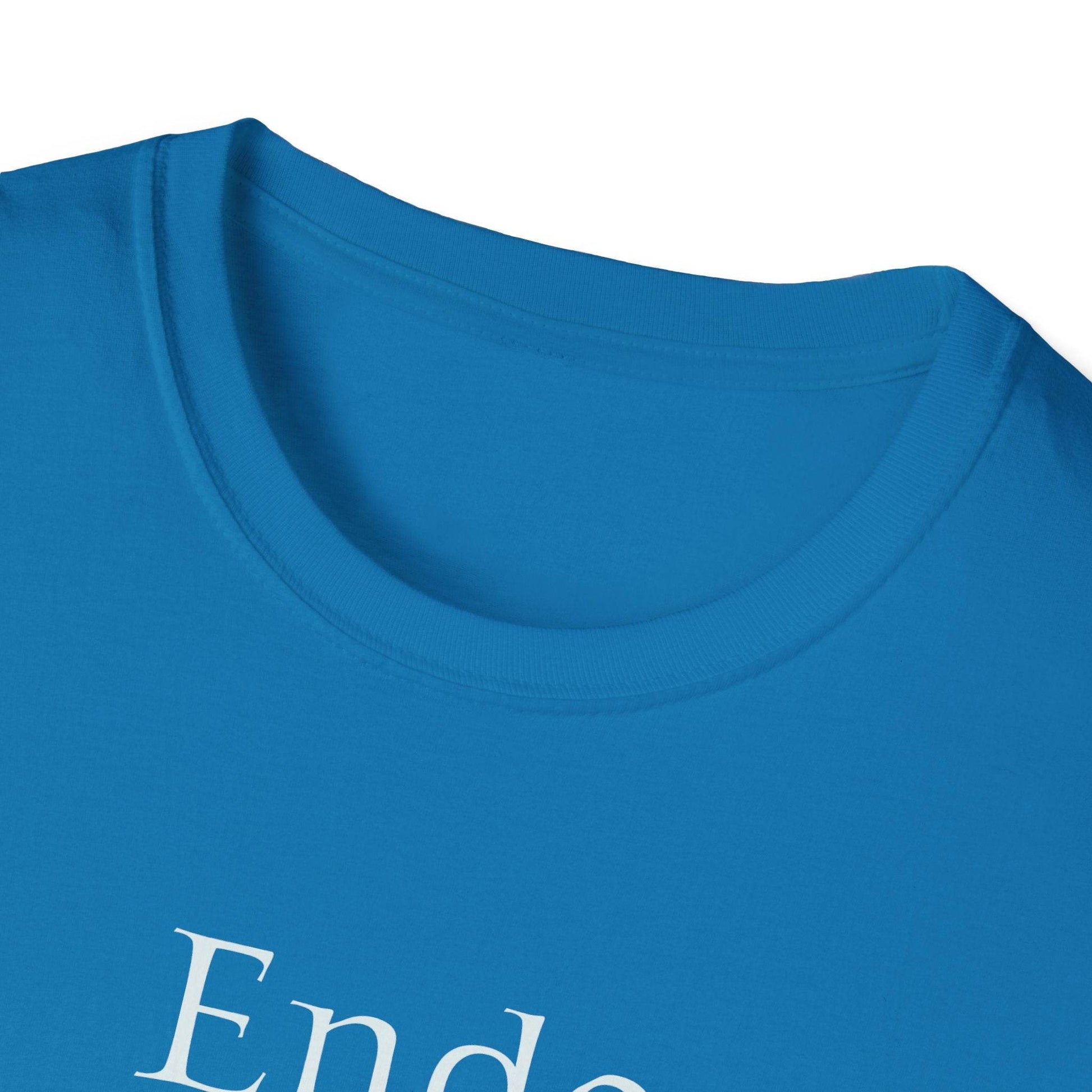 Endometriosis Warrior Unisex Softstyle T-Shirt - Empowering Battle for Women's Health - The Dreamer's Bookshop.