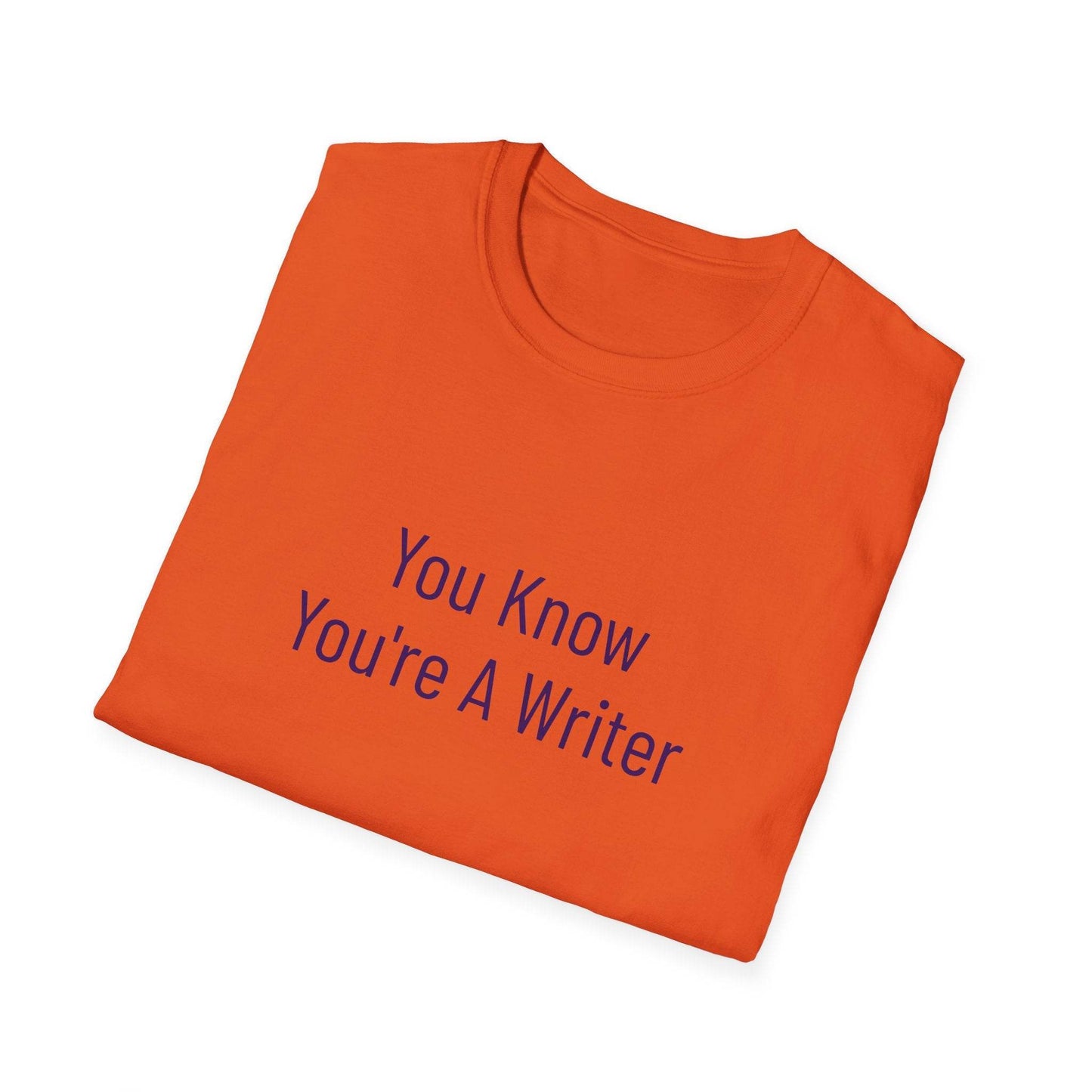 Unisex Softstyle T-Shirt - 'You Know' Philosophical - The Dreamer's Bookshop.