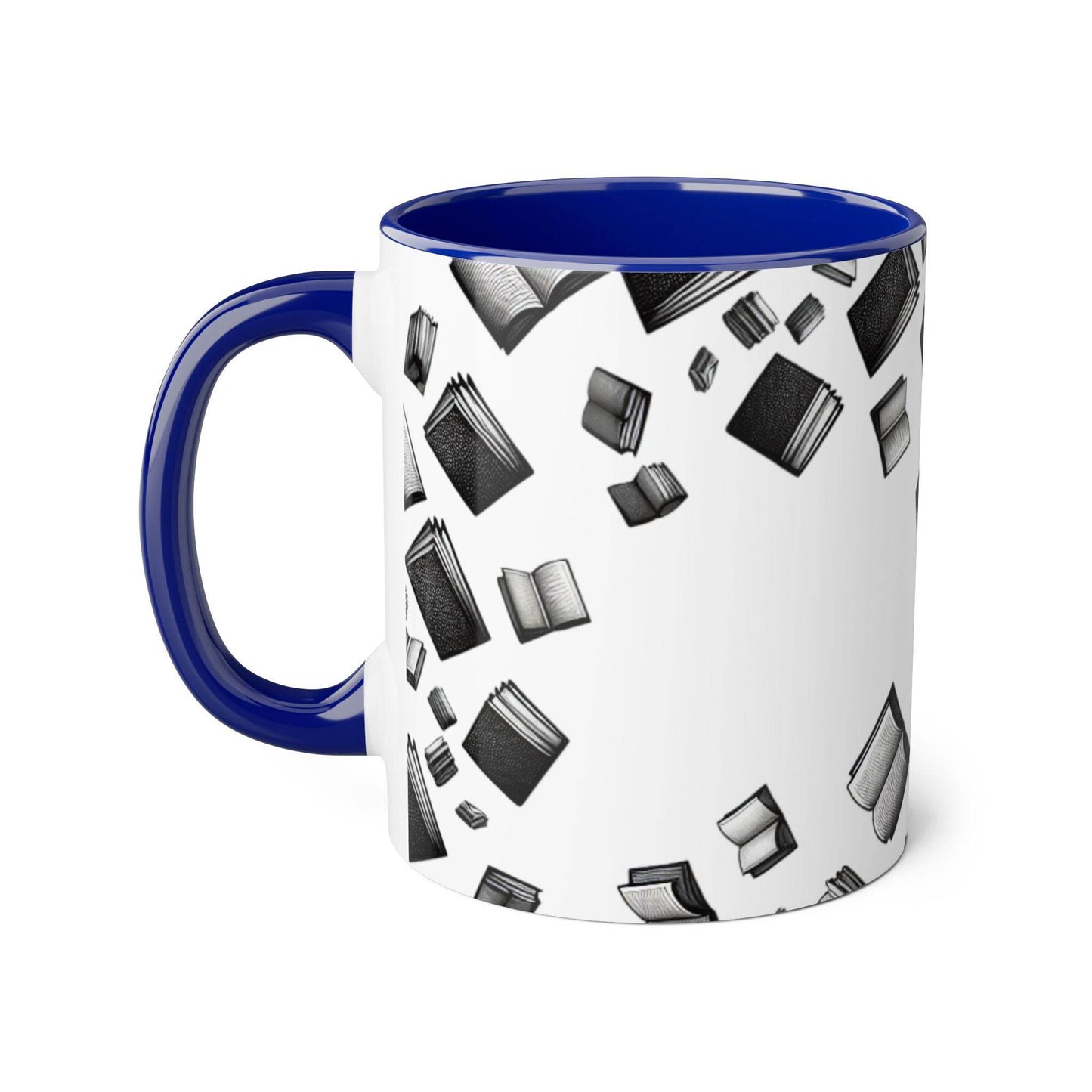 Book Lover's Accent Mug | 11oz BlueHandle | Perfect Gift for Readers - The Dreamer's Bookshop.