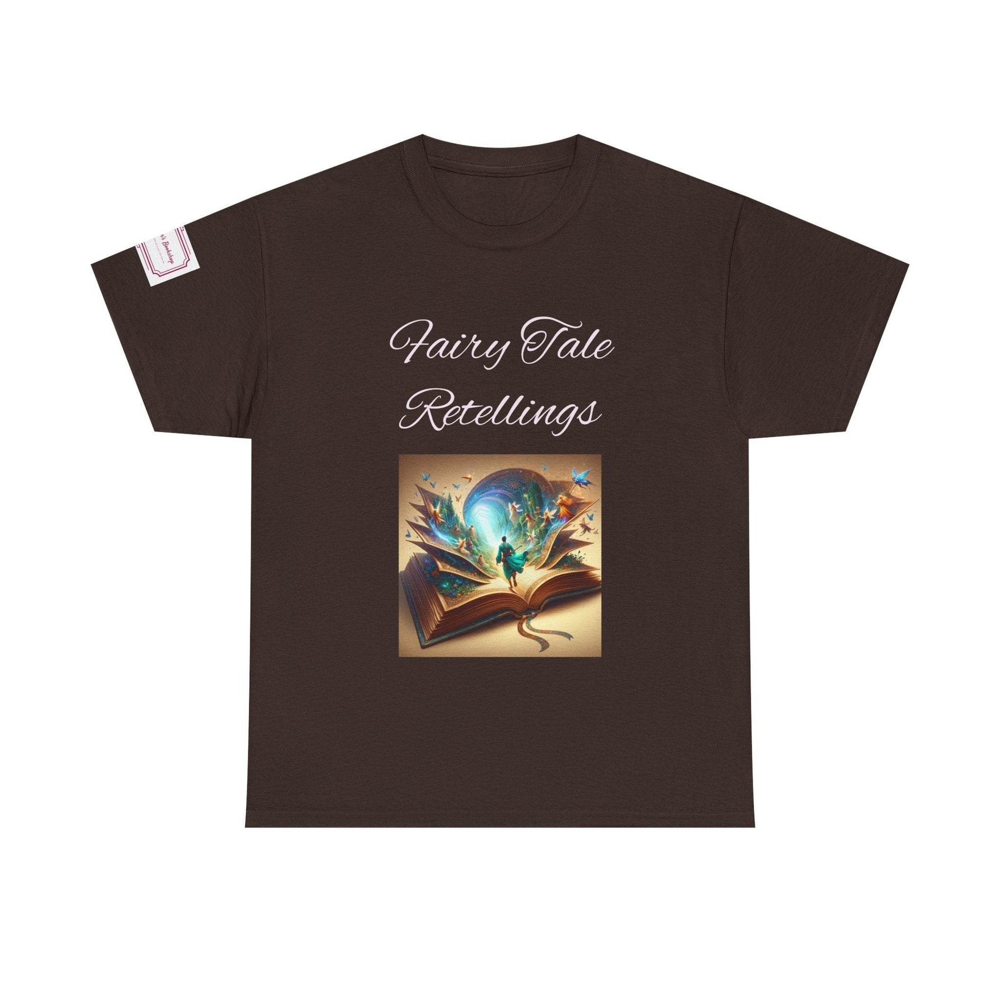 Fiction - Graphic Unisex Heavy Cotton Tee - Fairy Tale Retellings - The Dreamer's Bookshop.
