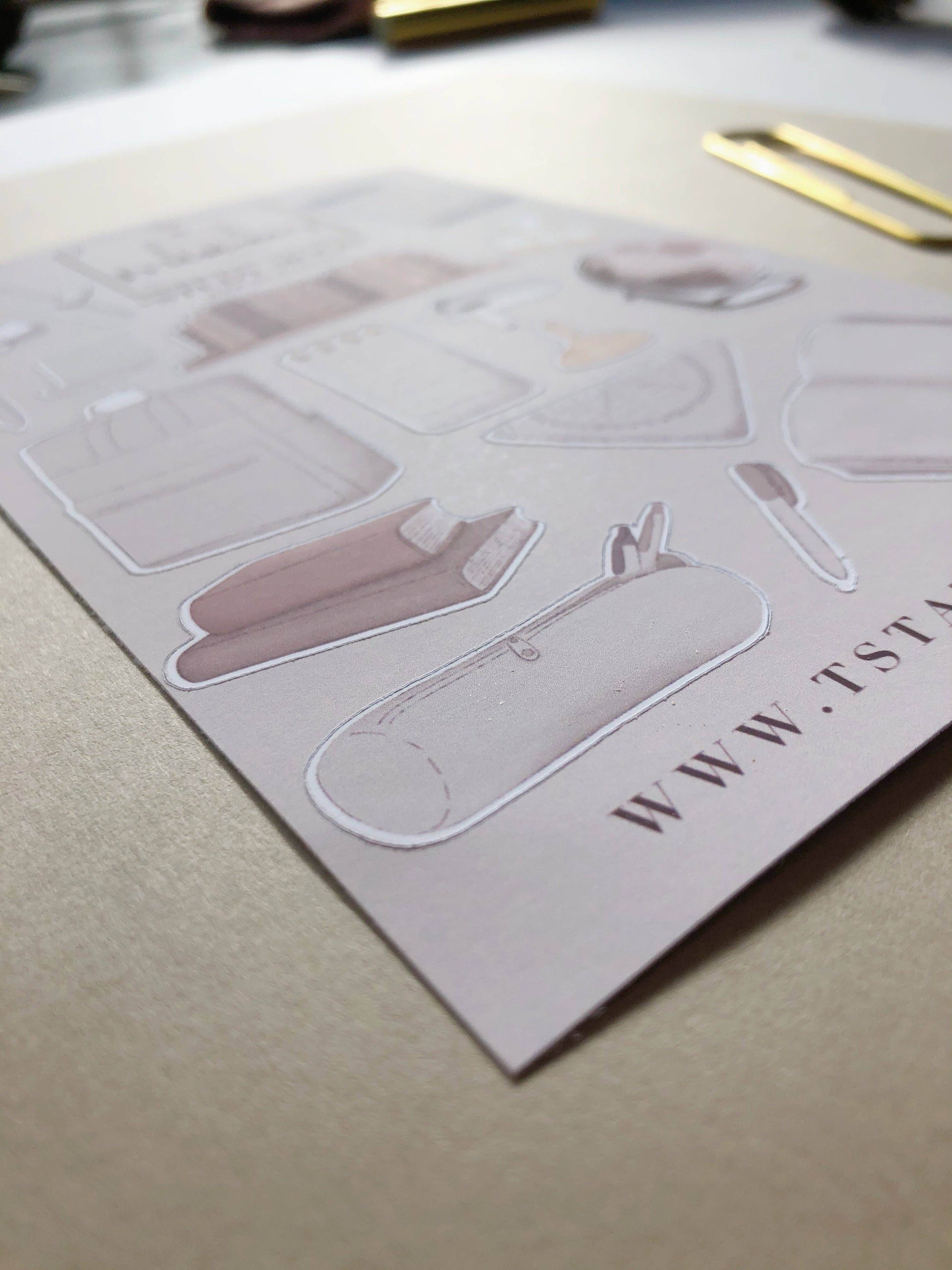T's Stationery - „Study Mood” - The Dreamer's Bookshop.