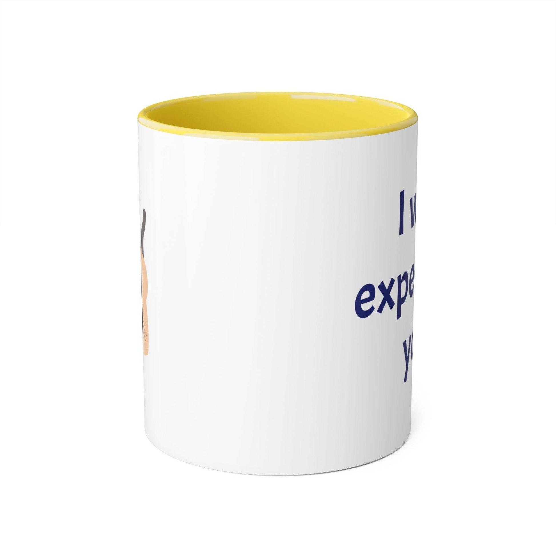I was expecting You Accent Mug - 11oz Cup for Coffee Lovers - The Dreamer's Bookshop.
