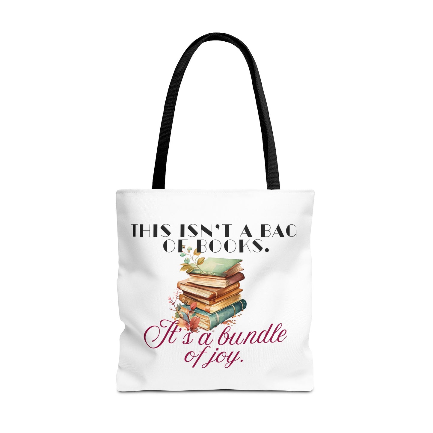 This isn't a Bag of Books - Tote Bag - Cozy Autumn Design