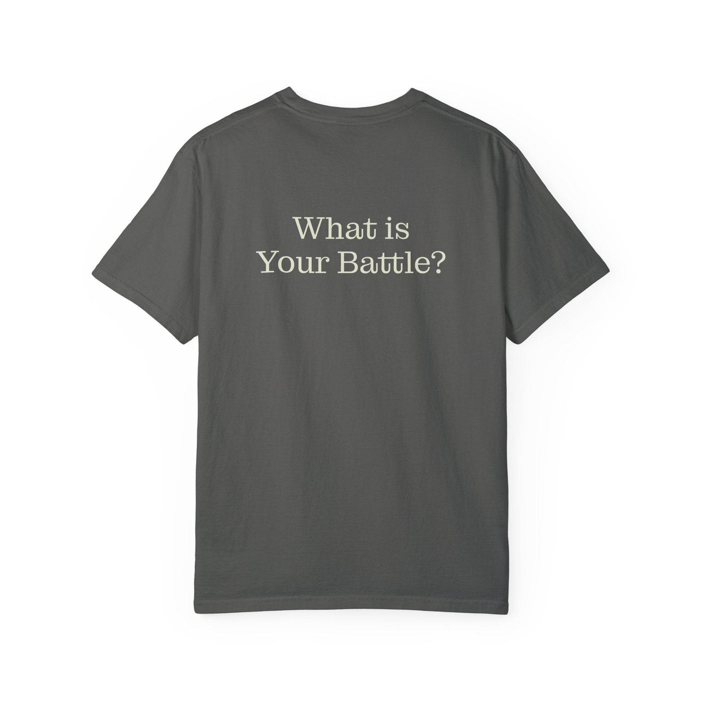 Chronic Pain Warrior Unisex Garment-Dyed T-Shirt - Empowering Supportive Apparel - The Dreamer's Bookshop.