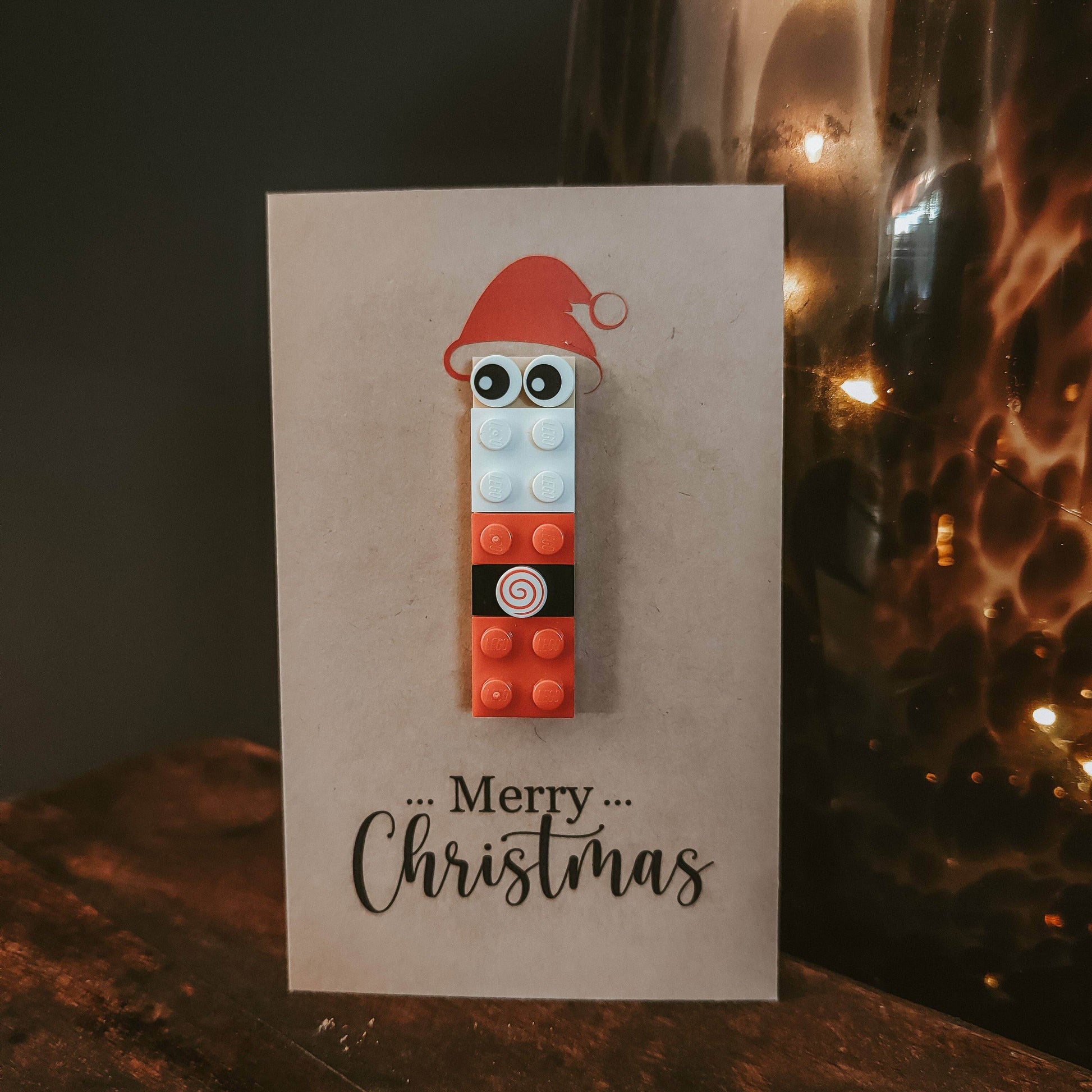 Brickstar Belgium - Lego Christmas Cards - Set of 3 - Collection 1 - The Dreamer's Bookshop.