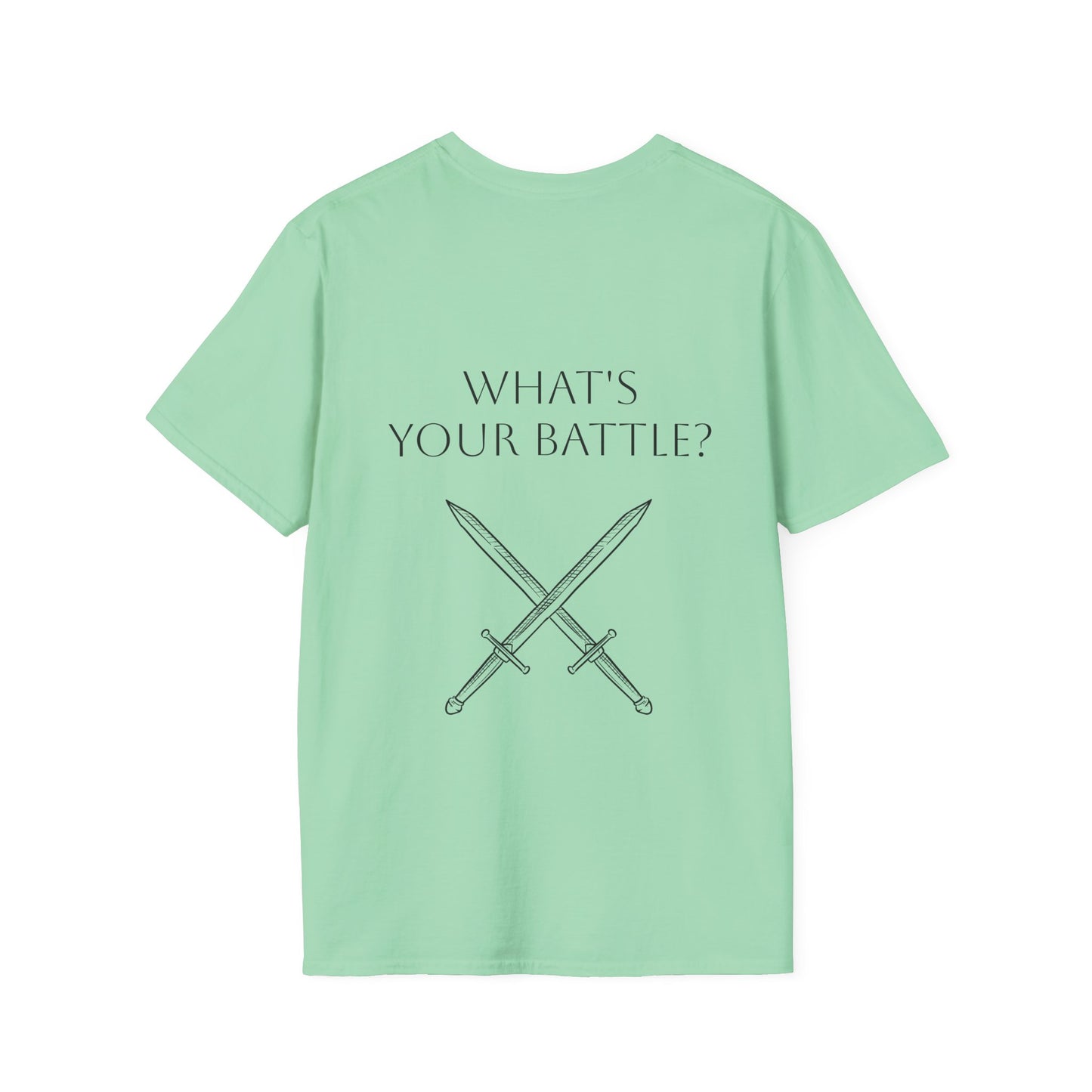 Anxiety Warrior Unisex Softstyle T-Shirt - Embrace Your Battles