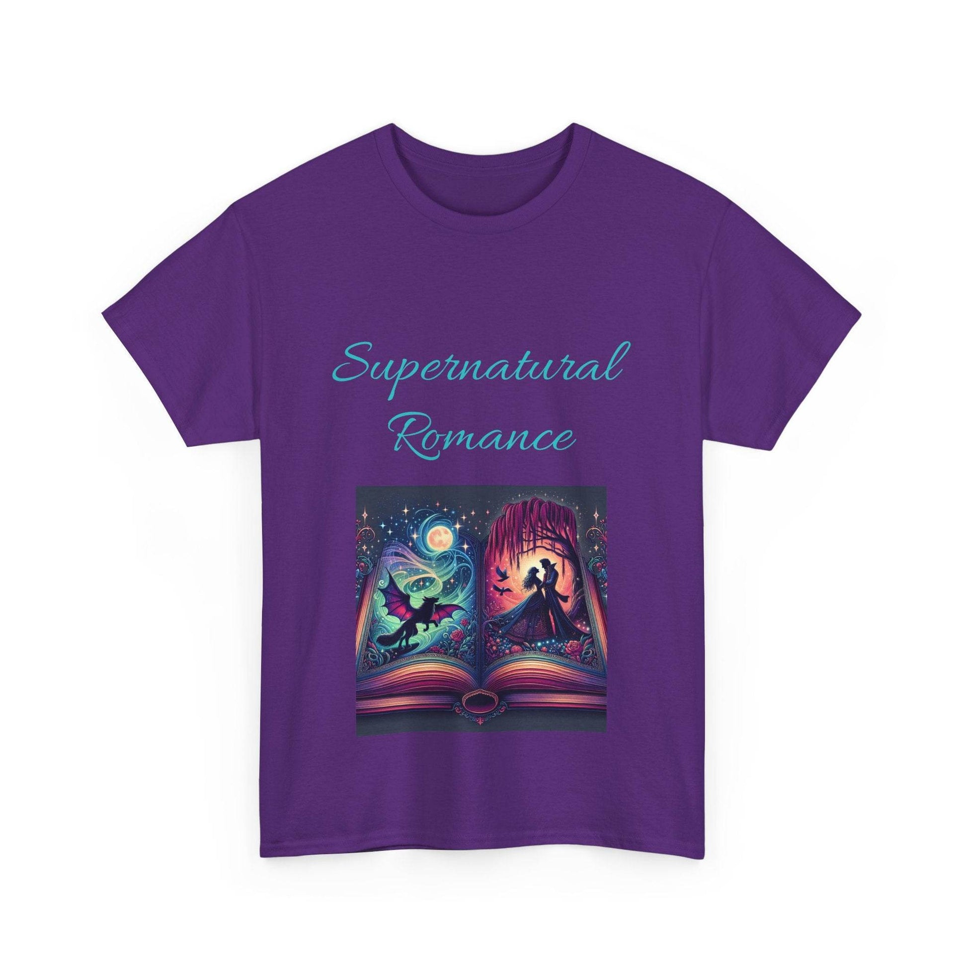Fantasy - Unisex Heavy Cotton Tee - Supernatural Romance - The Dreamer's Bookshop.
