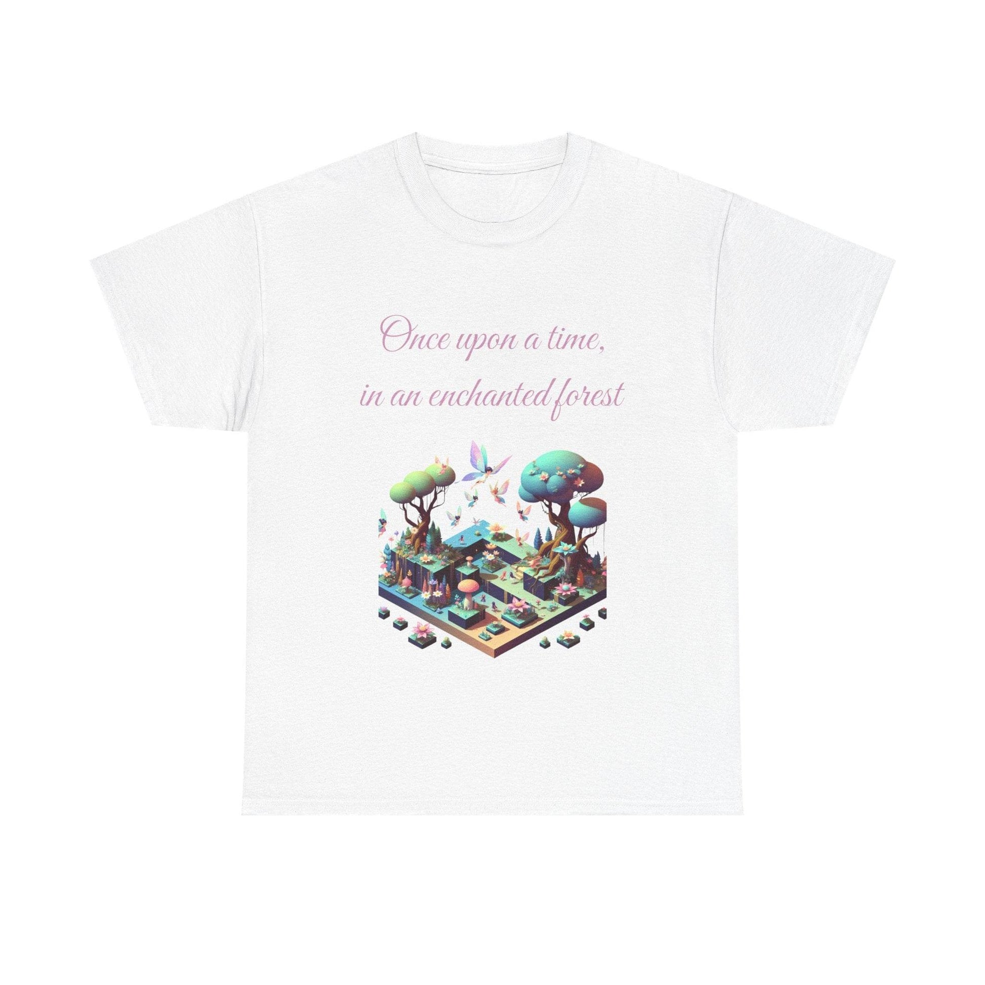 Enchanted Forest - A Unisex Heavy Cotton Tee - Perfect for Book Lovers - The Dreamer's Bookshop.
