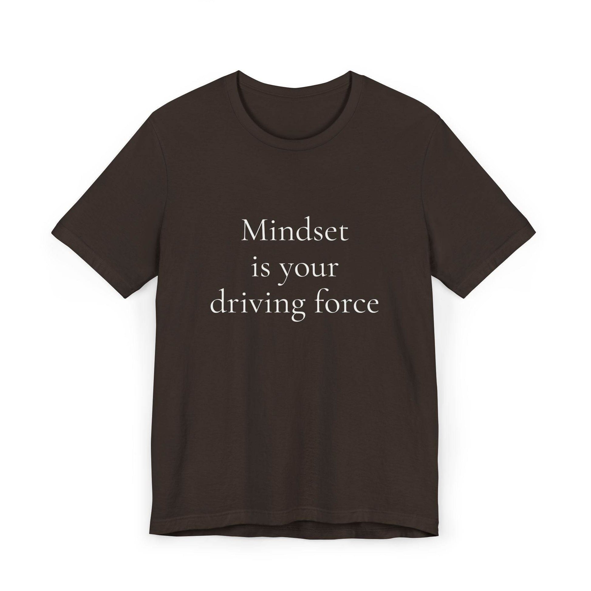 Inspirational Unisex Jersey T-Shirt - Mindset Vibe - The Dreamer's Bookshop.
