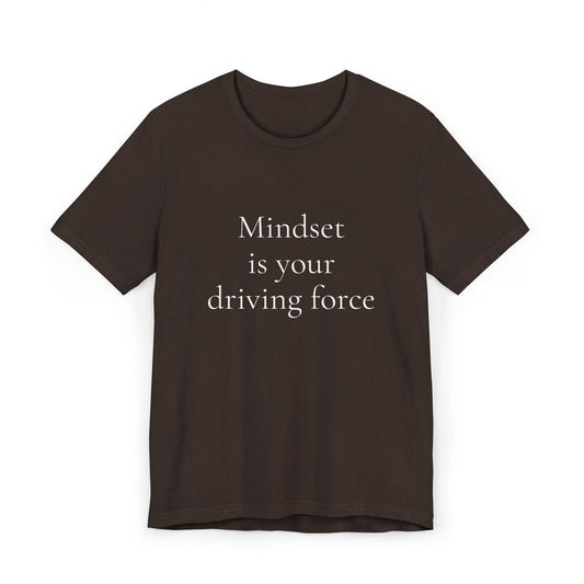 Inspirational Unisex Jersey T-Shirt - Mindset Vibe - The Dreamer's Bookshop.