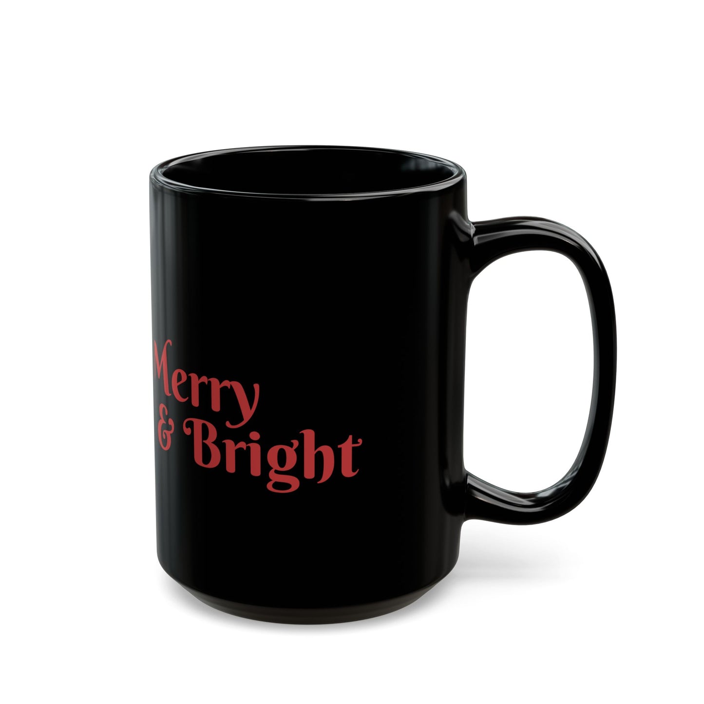 Book Lover's Christmas Black Mug (11oz, 15oz)