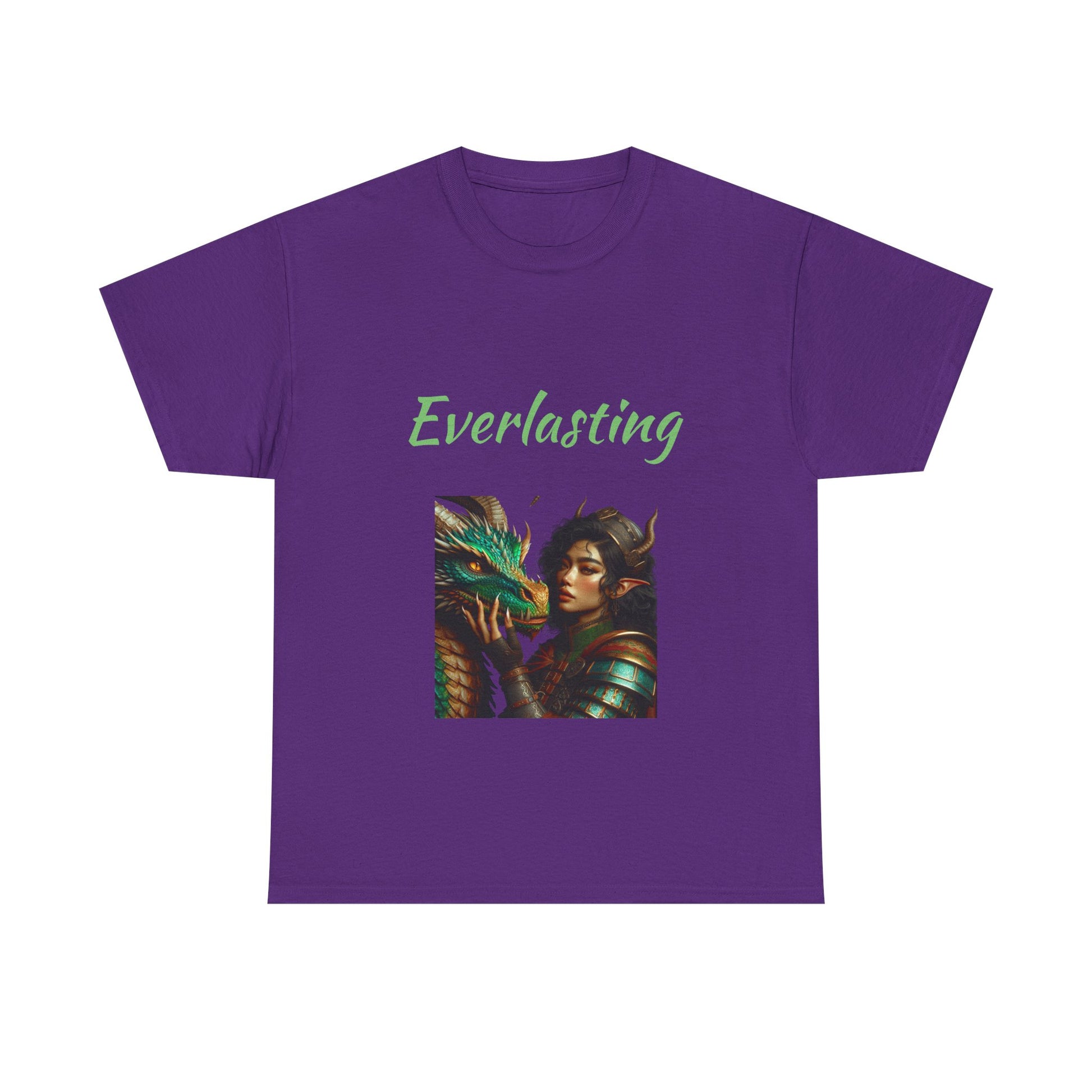 Book Lover's Unisex Heavy Cotton Tee - "Everlasting" - The Dreamer's Bookshop.