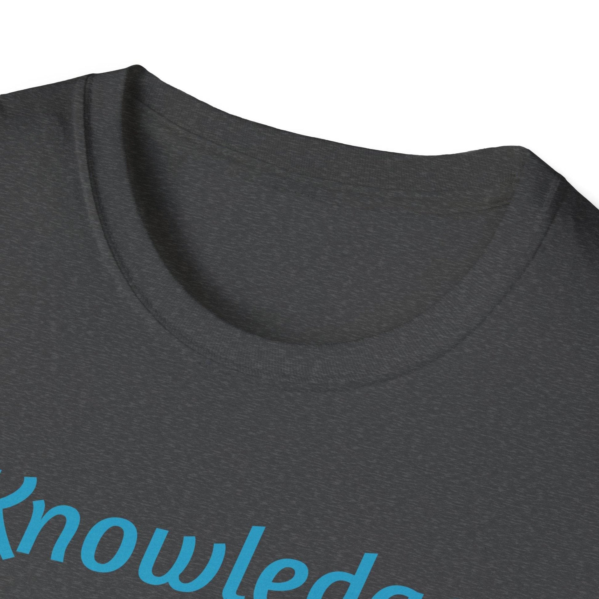 Knowledge Keeper Graphic T-Shirt - Unisex Softstyle Tee, Owl Design - Proud Reader - The Dreamer's Bookshop.