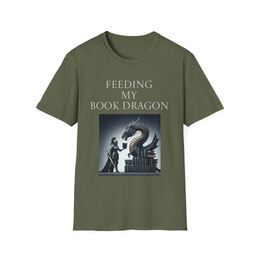 Unisex Softstyle T-Shirt - 'Feeding' - The Dreamer's Bookshop.