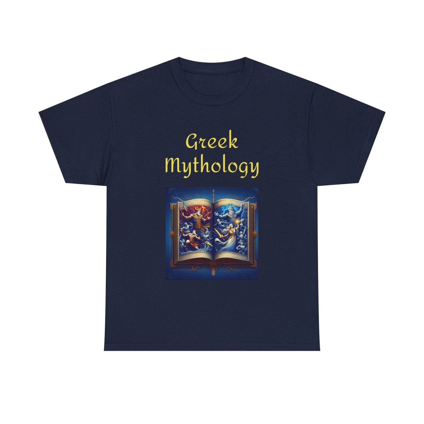 History - Unisex Heavy Cotton Tee - Greek Mythology - The Dreamer's Bookshop.