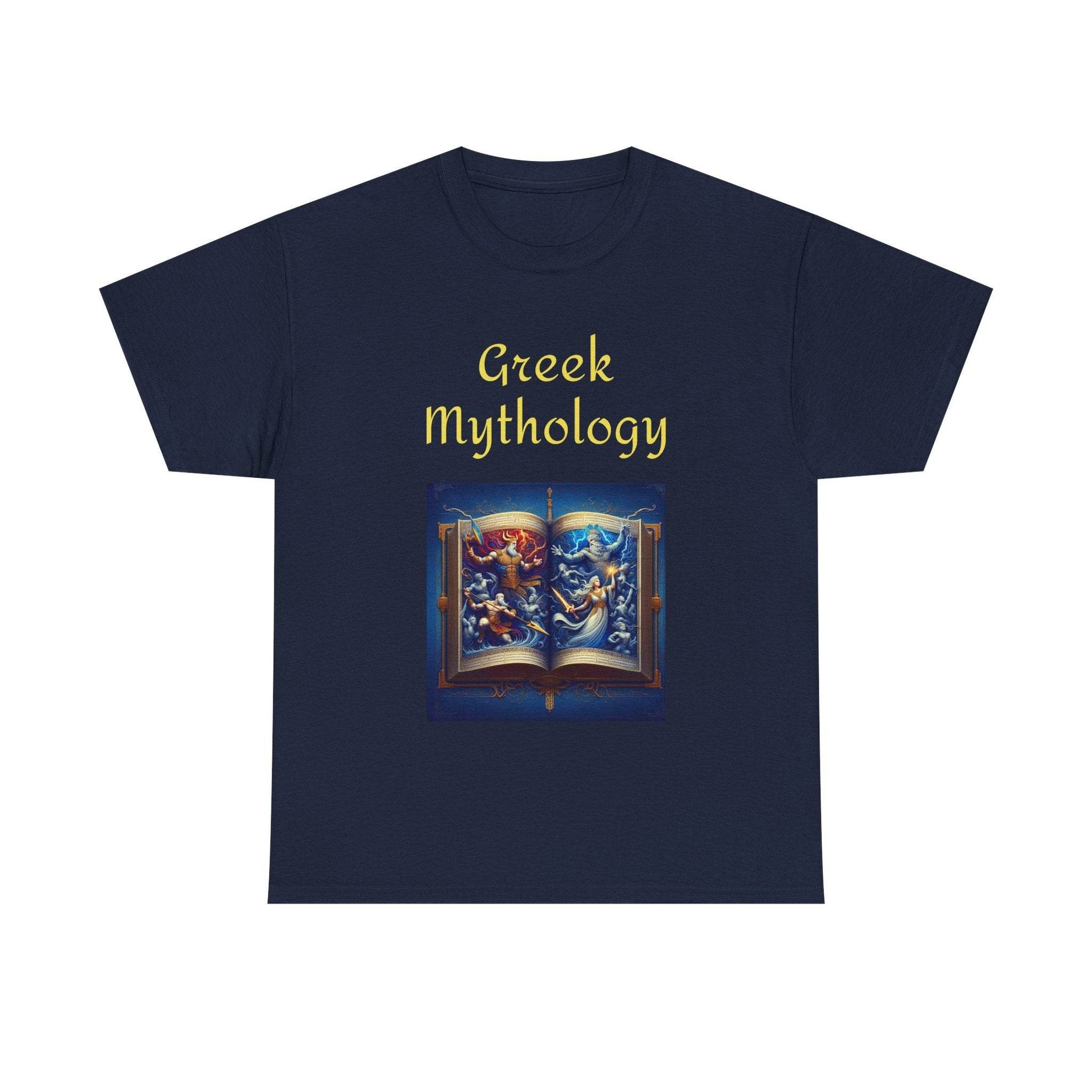 History - Unisex Heavy Cotton Tee - Greek Mythology - The Dreamer's Bookshop.