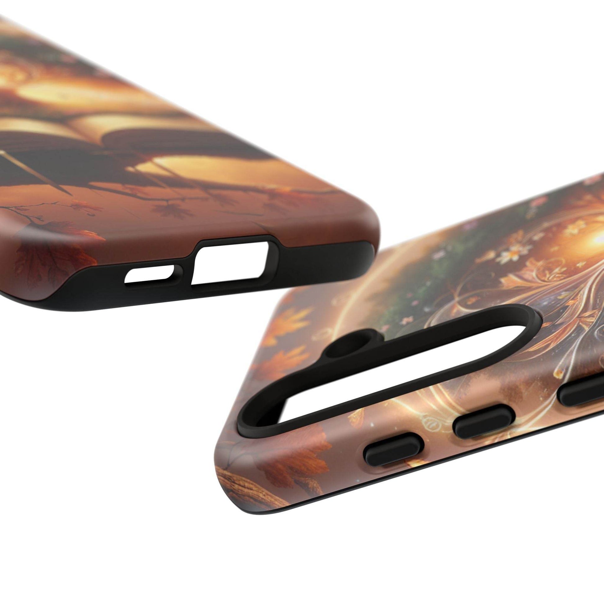 Nature-Inspired iPhone & Samsung Phone Case with Tree of Life Design - The Dreamer's Bookshop.