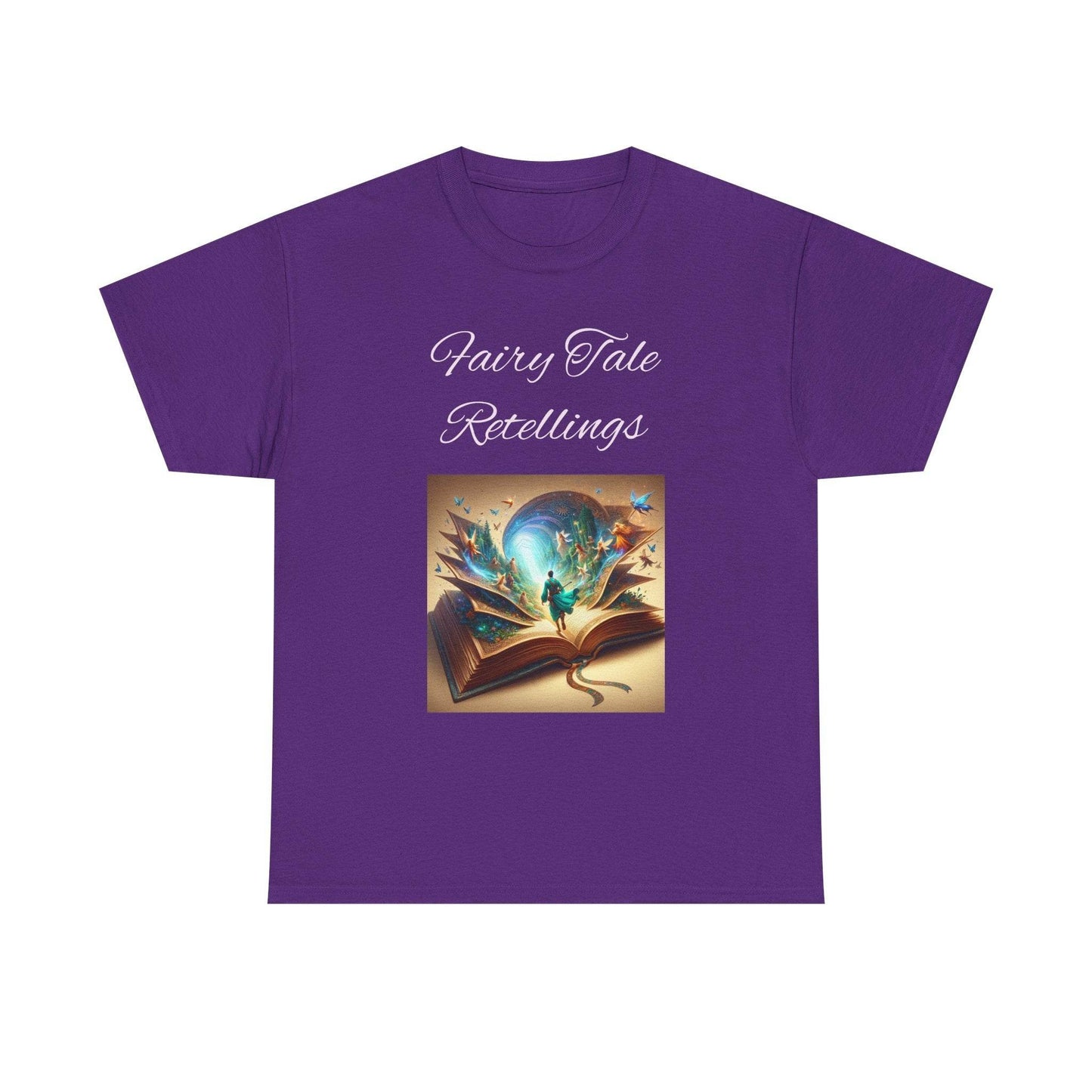 Fiction - Unisex Heavy Cotton Tee - Fairy Tale Retellings - The Dreamer's Bookshop.