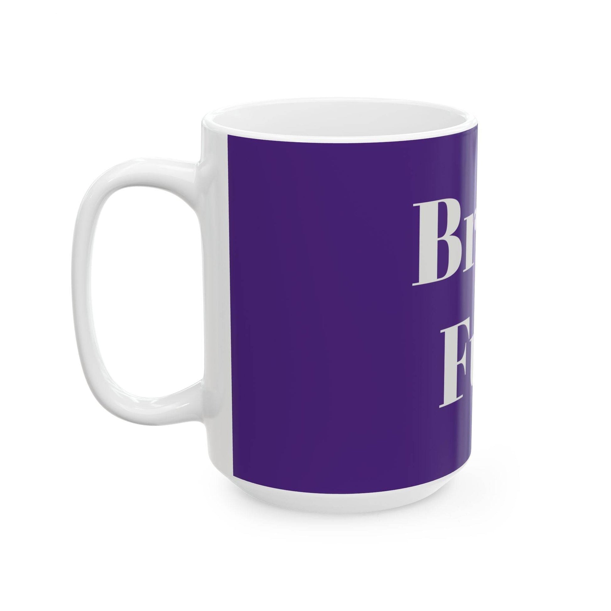 Brain Fuel Ceramic Mug - 11oz & 15oz Coffee Cup for Motivation and Inspiration - The Dreamer's Bookshop.