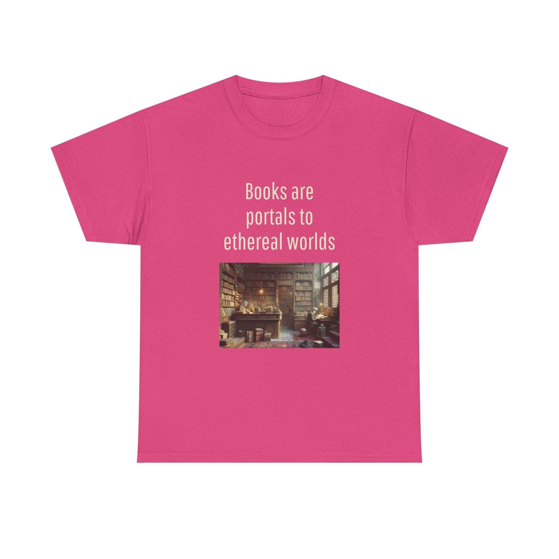 Portals - Unisex Heavy Cotton Tee - Creative Apparel - The Dreamer's Bookshop.