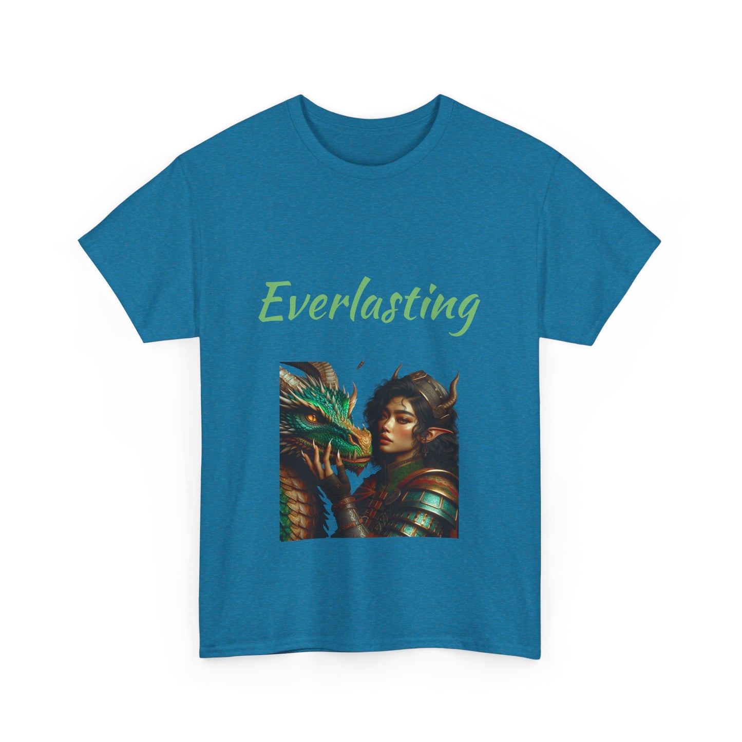 Book Lover's Unisex Heavy Cotton Tee - "Everlasting" - The Dreamer's Bookshop.