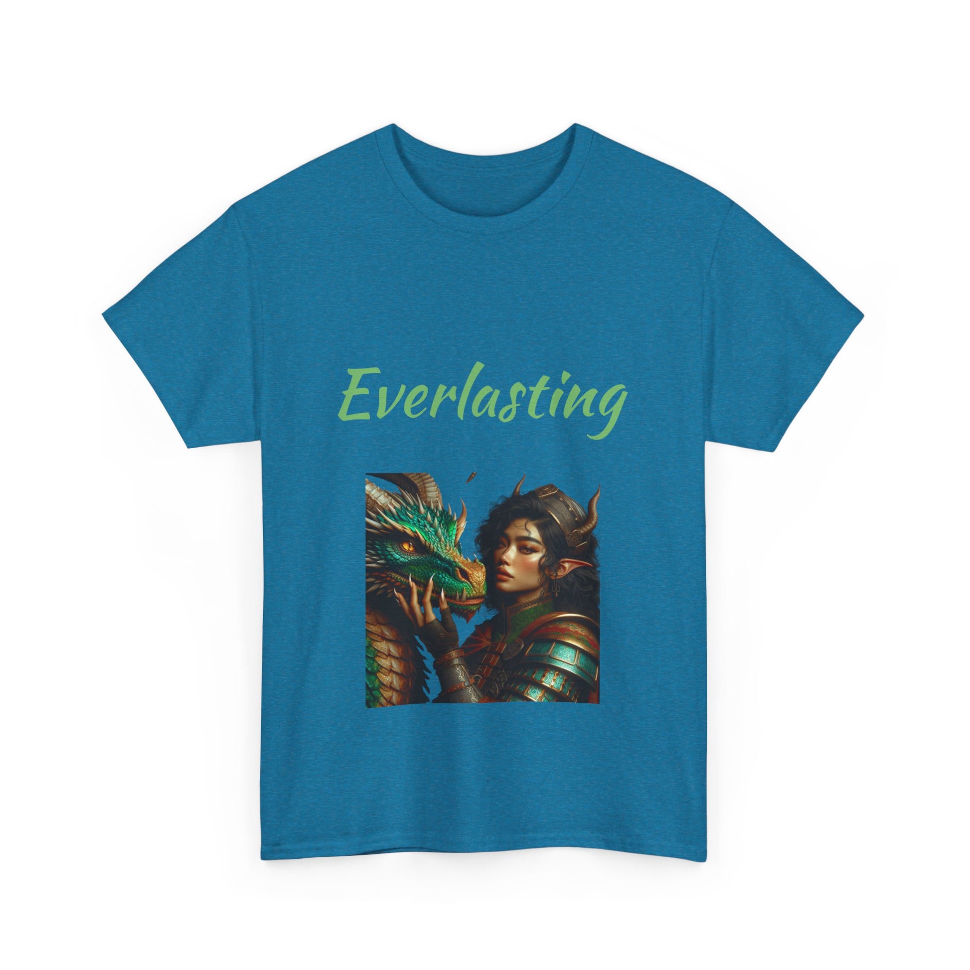 Book Lover's Unisex Heavy Cotton Tee - "Everlasting" - The Dreamer's Bookshop.