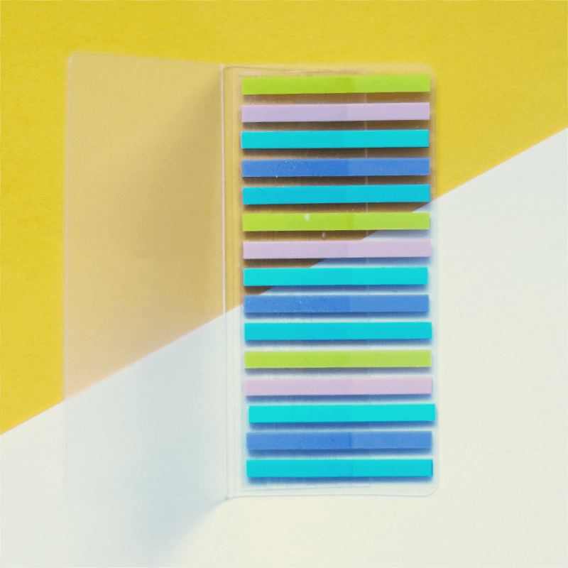 Sticky Notes Doorzichtig - Licht - The Dreamer's Bookshop.