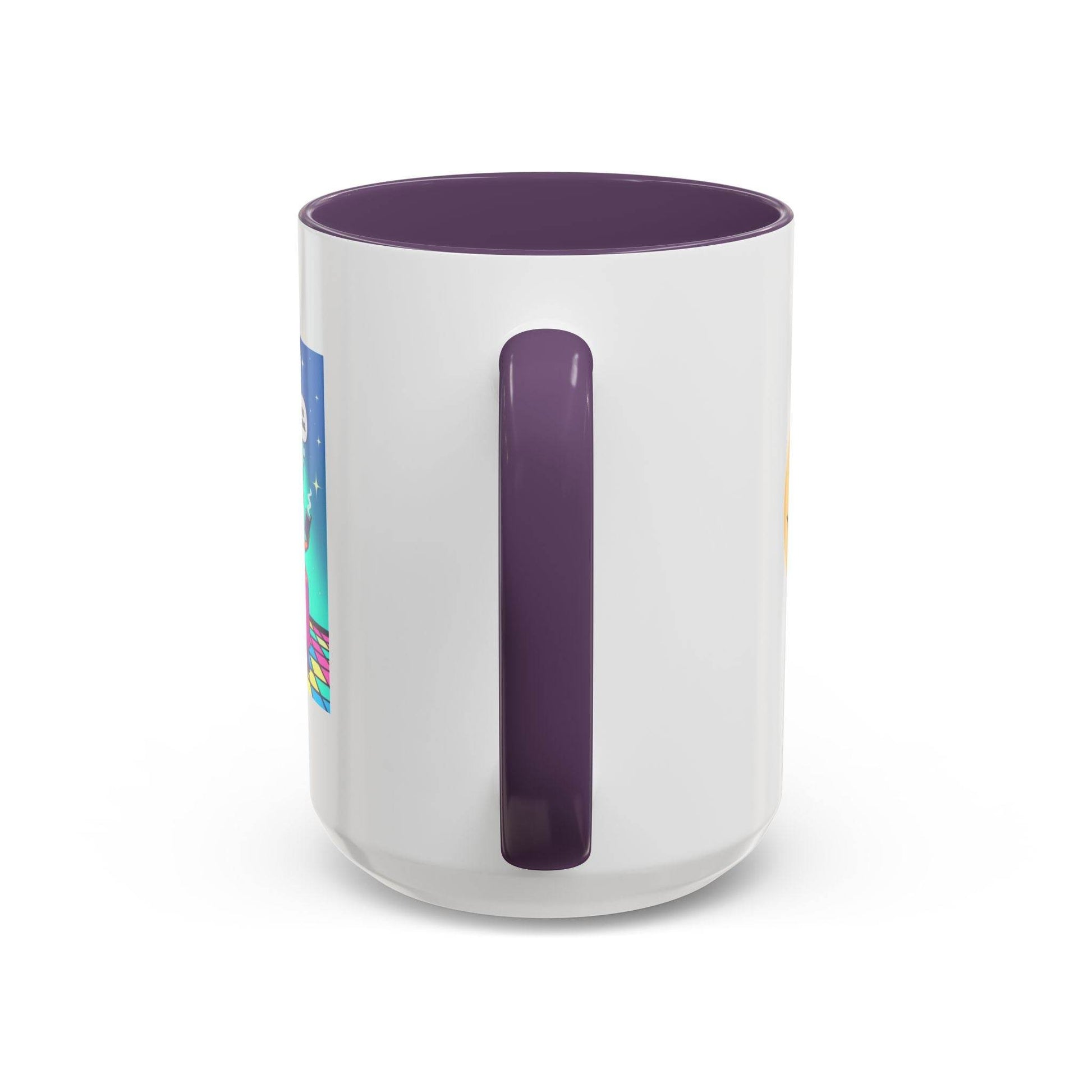 Party Vibe Accent Coffee Mug - Fun Reading Motivation Design - The Dreamer's Bookshop.